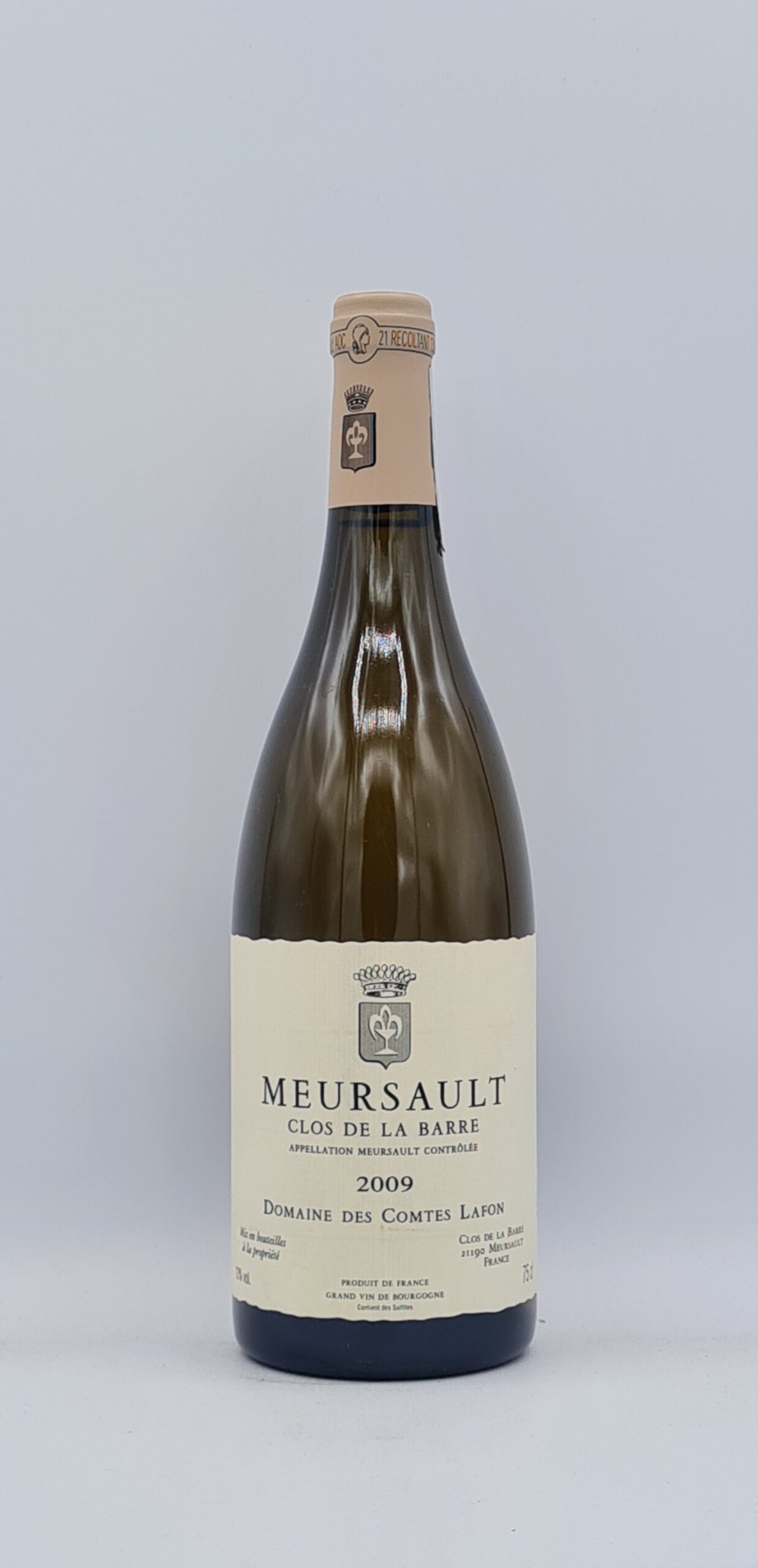 Bourgogne Meursault “Clos de la Barre” 2009 Domaine des Comte Lafon