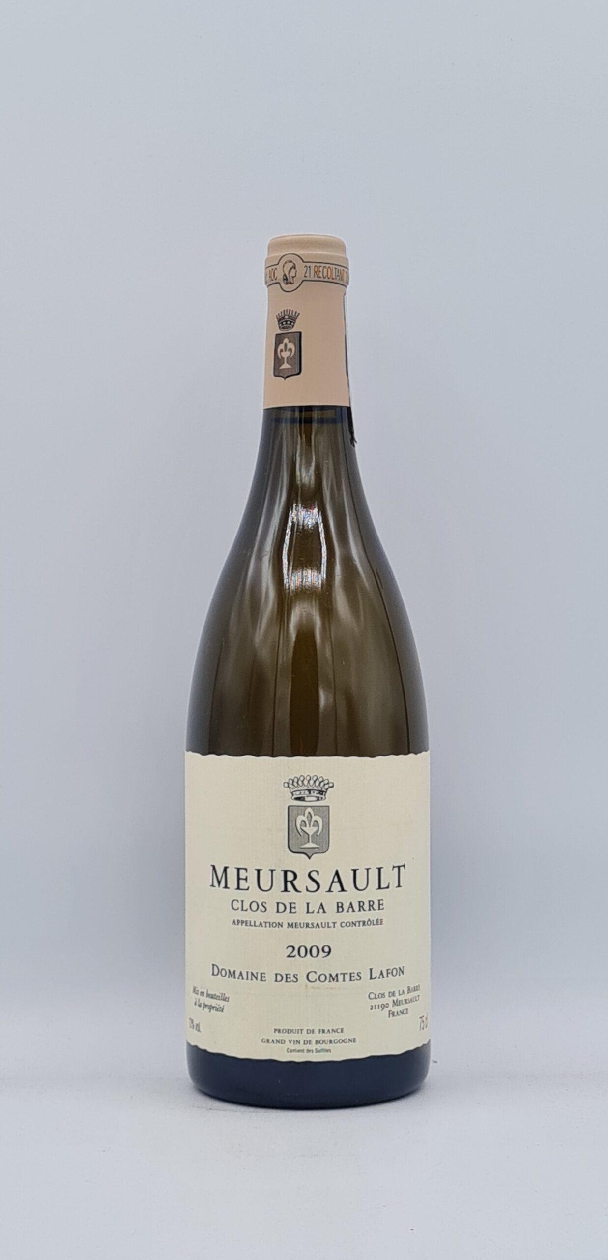 Bourgogne Meursault « Clos de la Barre » 2009 Domaine des Comtes Lafon