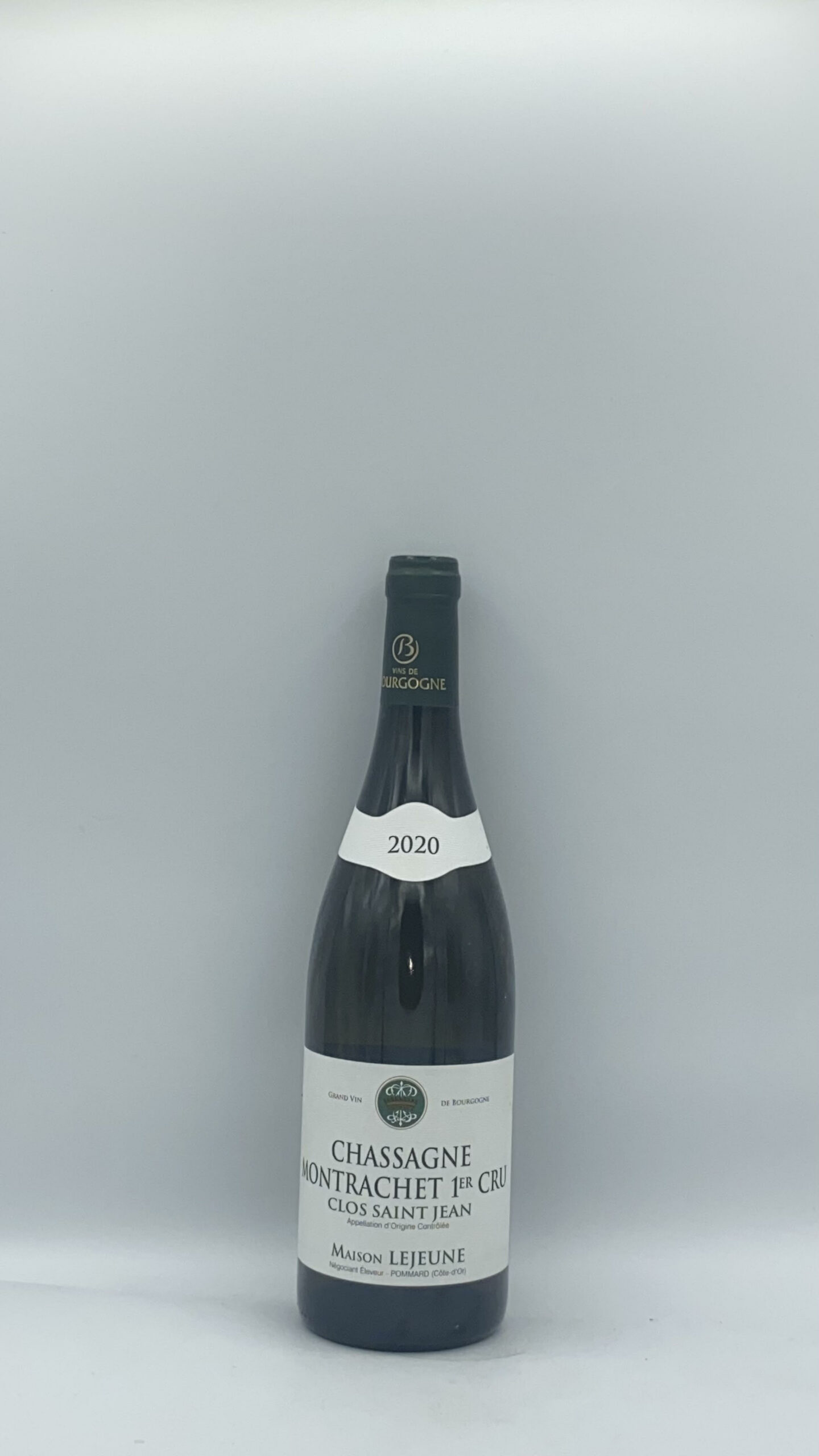 Bourgogne Chassagne-Montrachet 1er cru « Clos Saint Jean » 2020 Domaine Lejeune