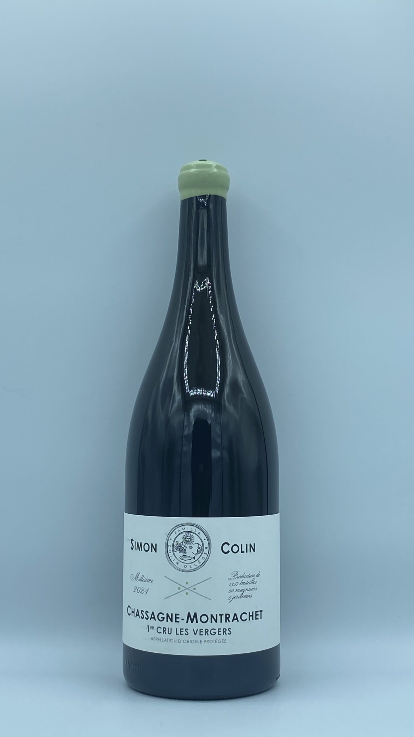Bourgogne Magnum Chassagne-Montrachet 1er cru “Les Vergers” 2021 Domaine Simon Colin