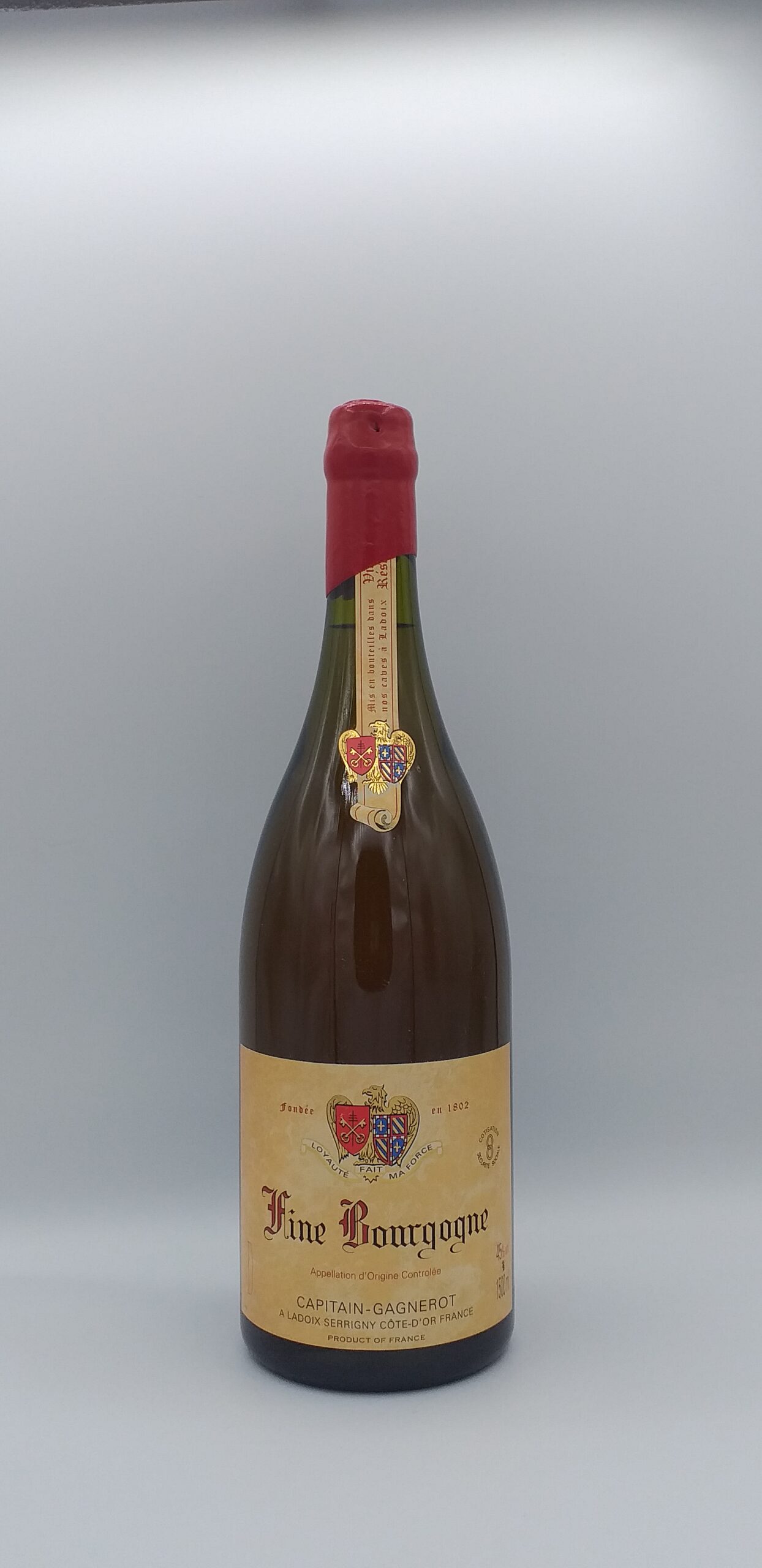 Magnum Fine de Bourgogne maison Capitain Gagnerot