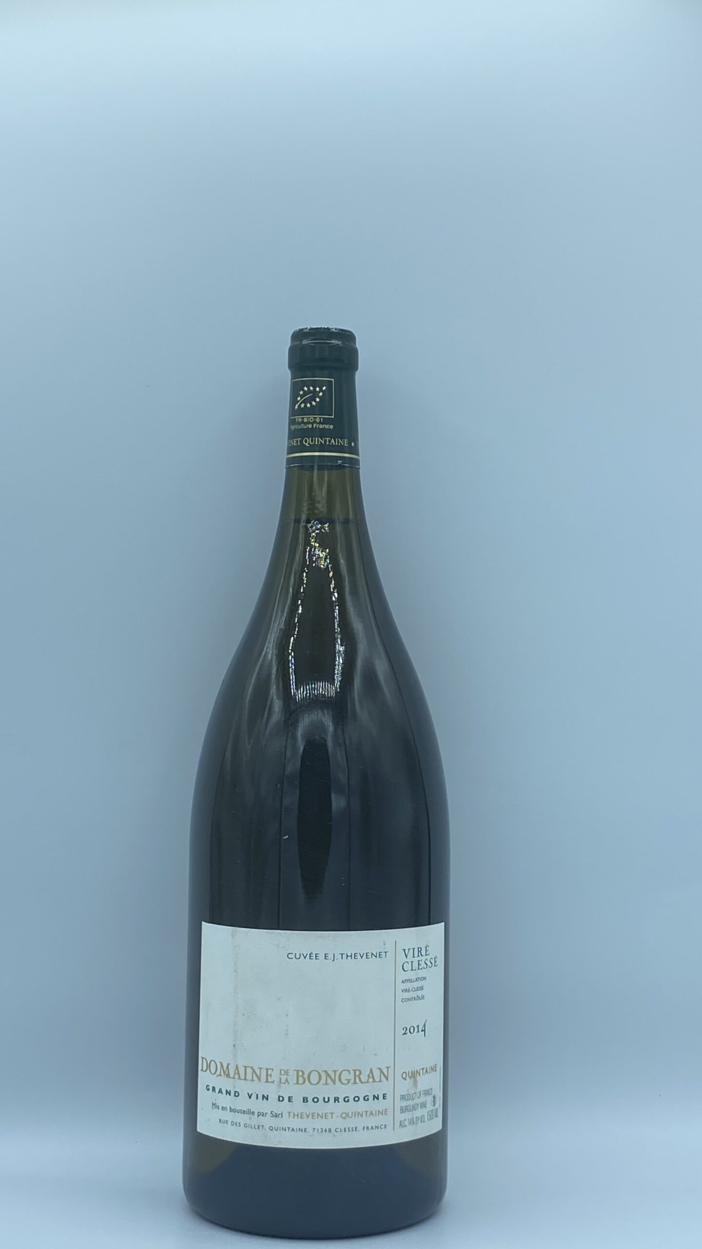 Bourgogne Magnum Viré-Clessé 2014 Domaine de la Bongran Bourgogne Magnum Viré-Clessé 2014 Domaine de la Bongran