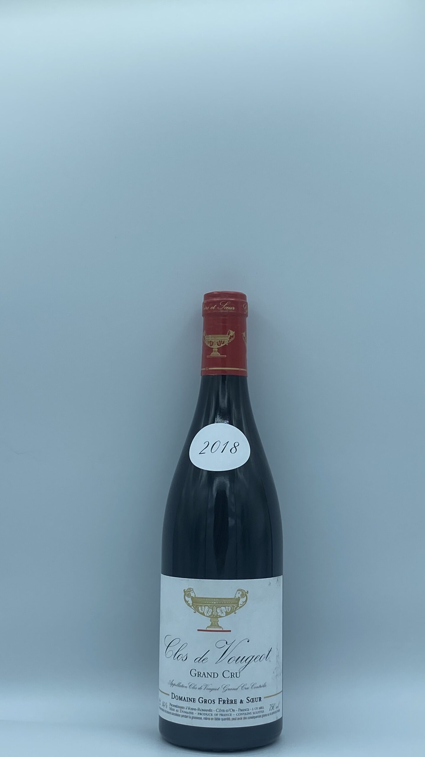 Bourgogne Clos Vougeot 2018 Domaine Gros Frère & Soeur