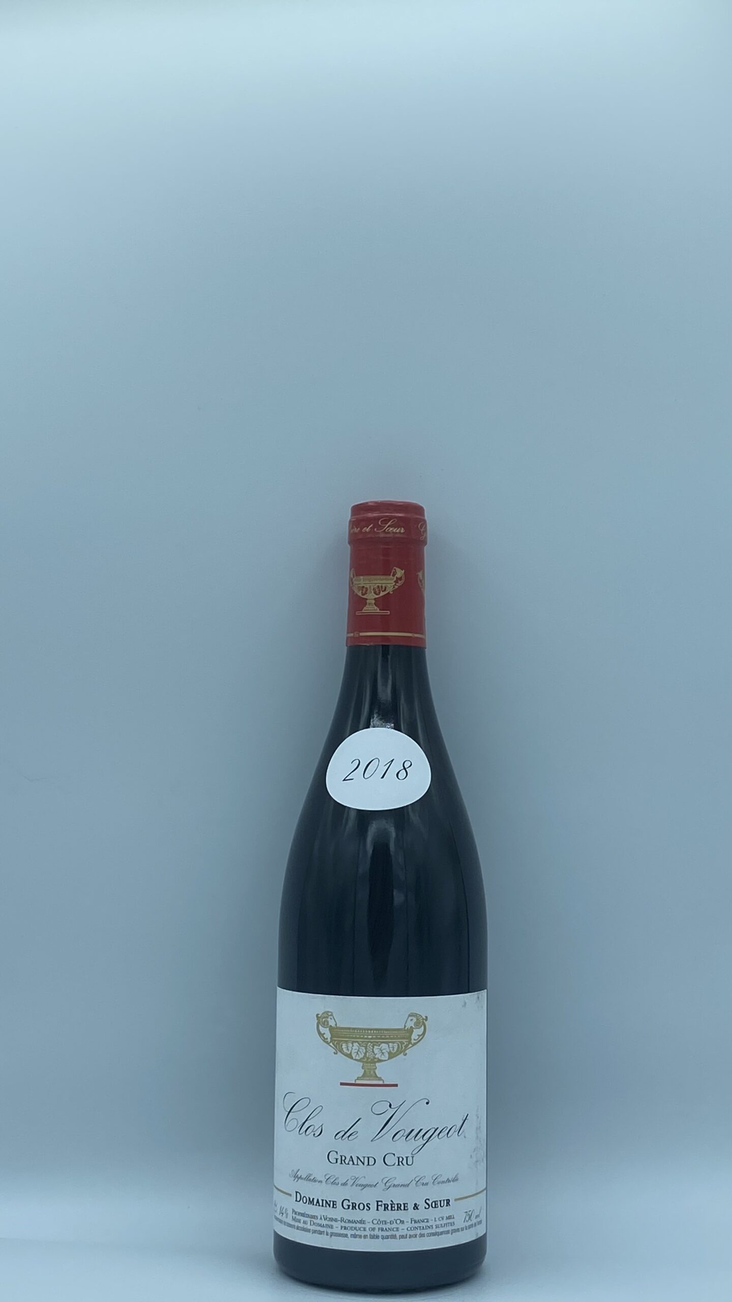 Bourgogne Clos Vougeot 2018 Domaine Gros Frère et Soeur Bourgogne Clos Vougeot 2018 Domaine Gros Frère et Soeur