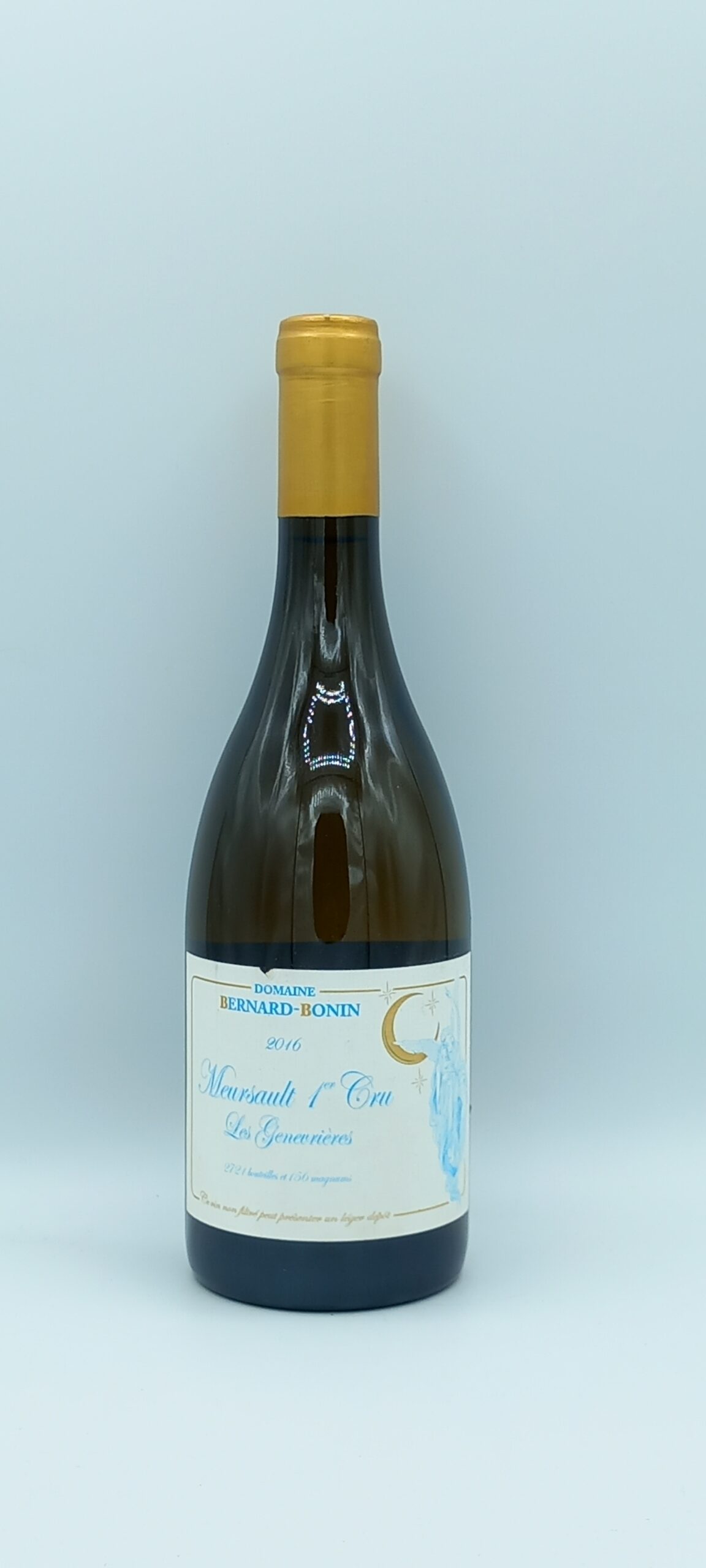 Bourgogne Meursault 1er cru « Genevrières » 2016 Domaine Bernard-Bonin