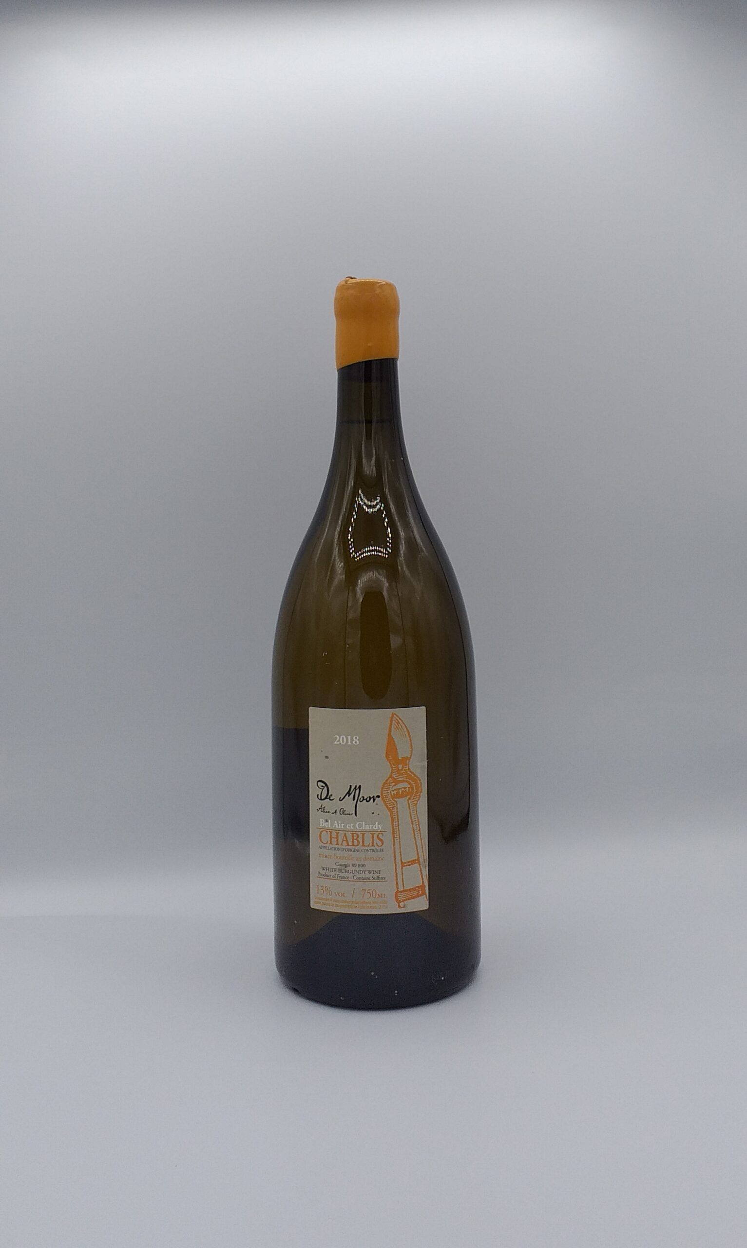 Bourgogne Magnum Chablis “Bel Air et Clardy” 2018 Domaine De Moor