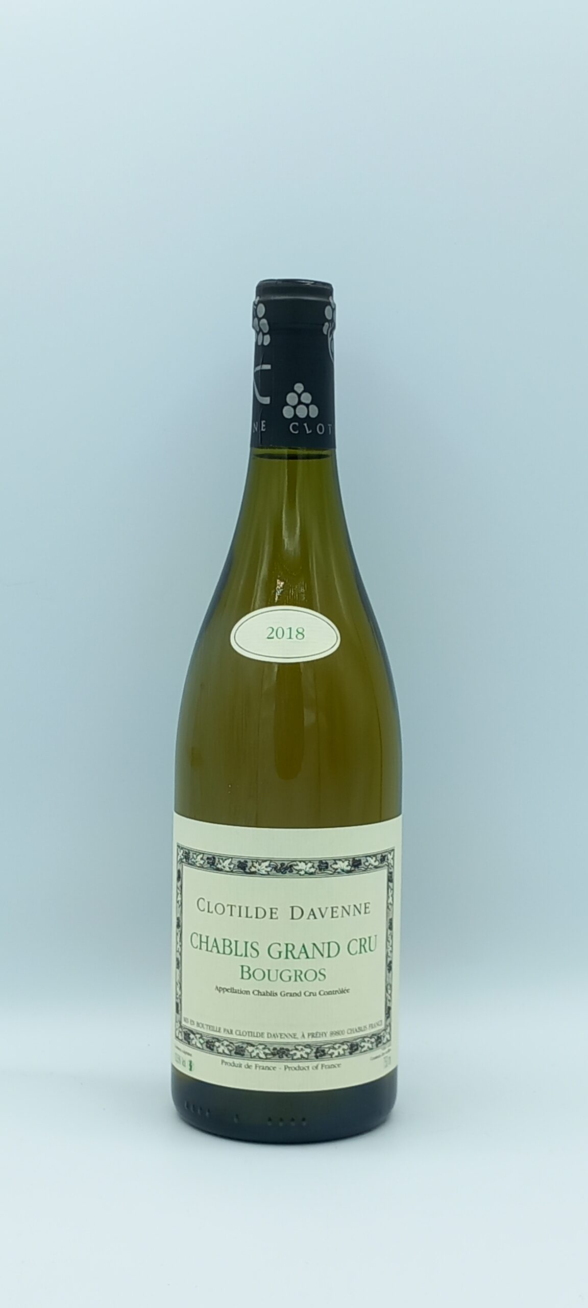 Bourgogne Chablis Grand Cru « Bougros » 2018 Domaine Davenne