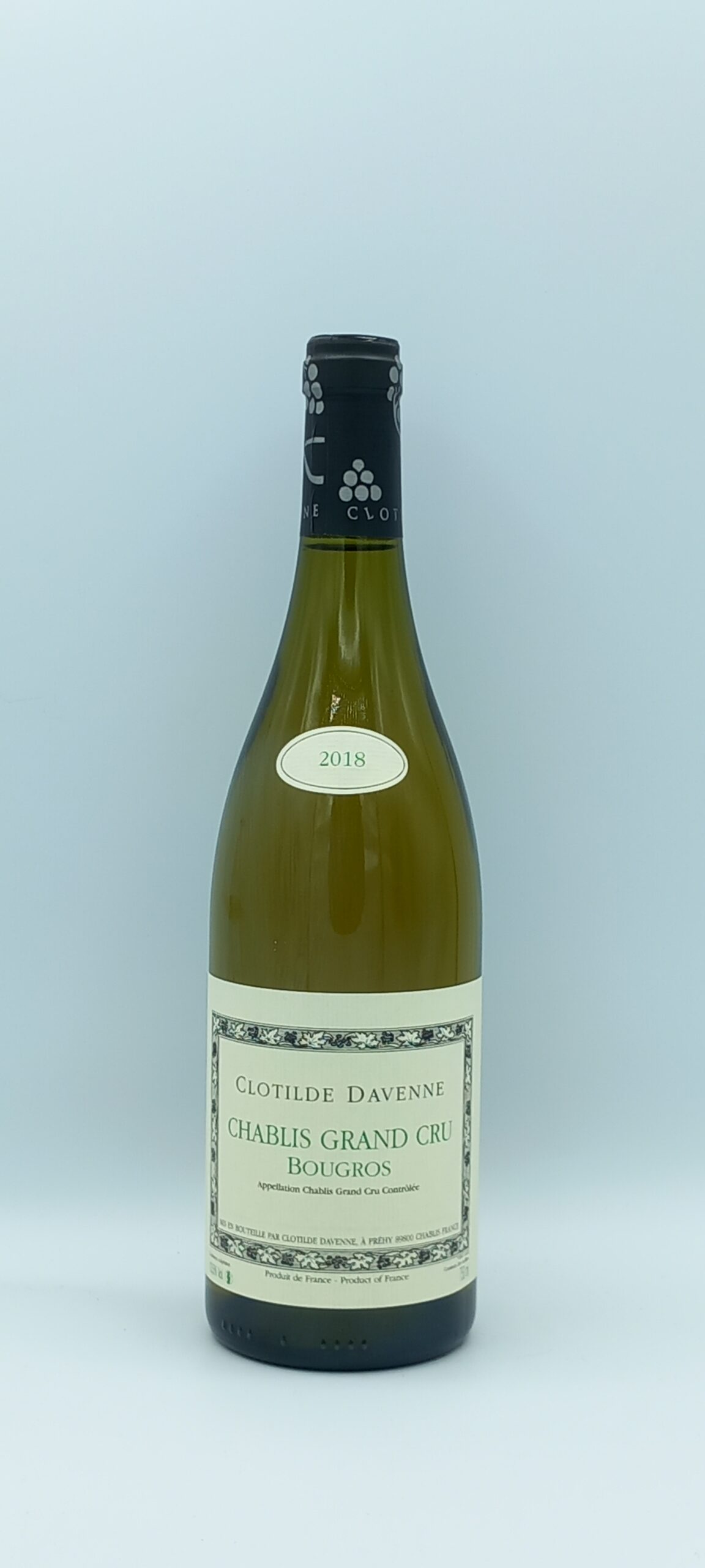 Bourgogne Chablis Grand Cru “Bougros” 2018 Domaine Davenne