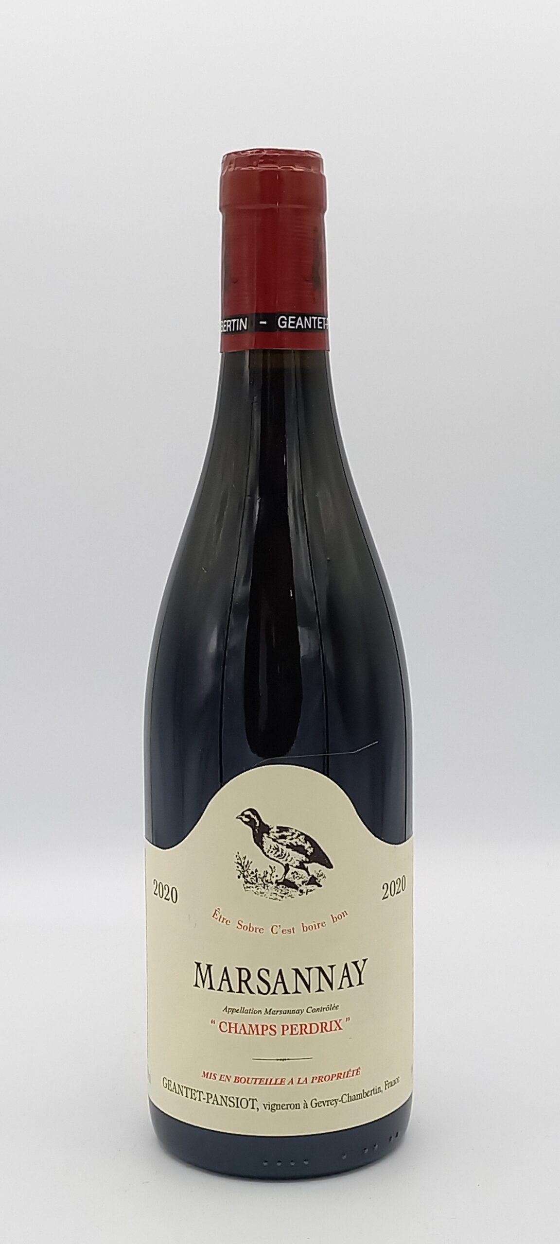 Bourgogne Marsannay « Champs Perdrix » 2020 Domaine Geantet-Pansiot