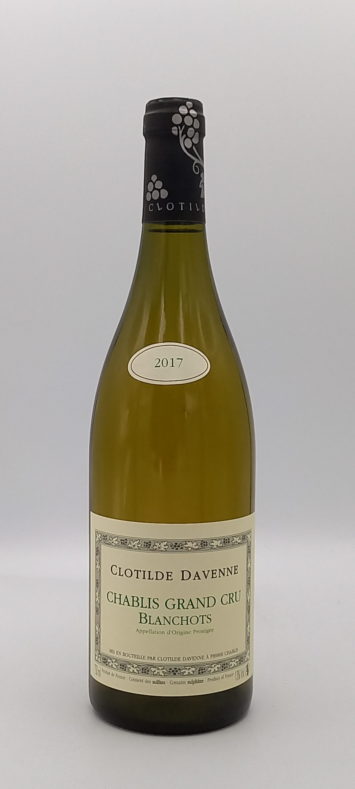 Bourgogne Chablis Grand Cru « Blanchot » 2017 Domaine Davenne