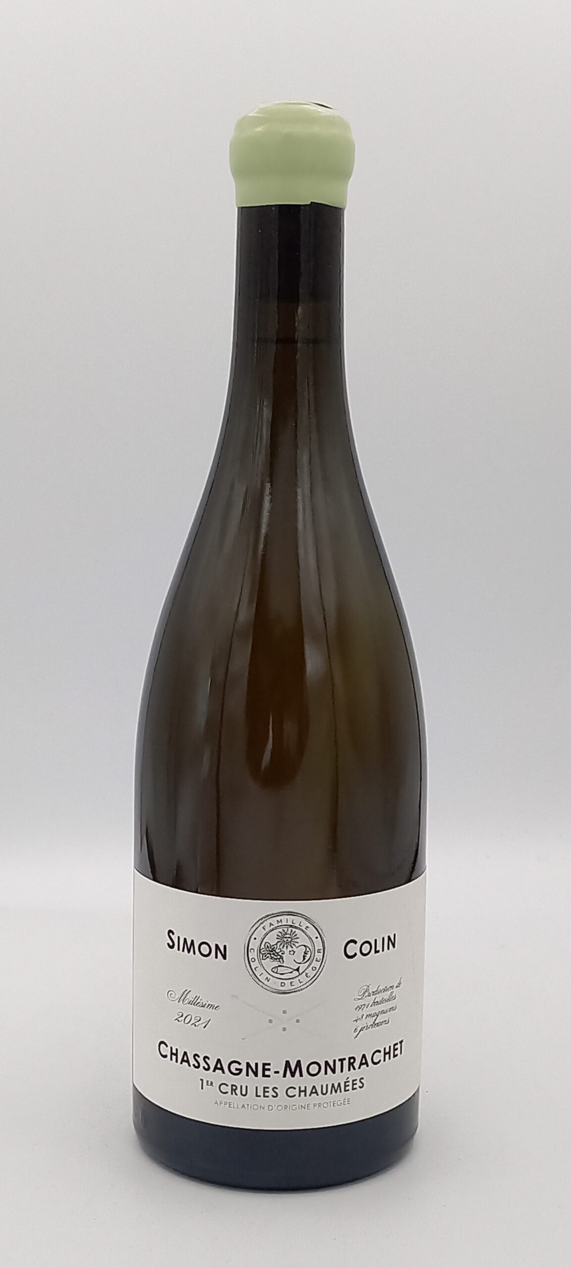 Bourgogne Chassagne-Montrachet 1er cru « Les Chaumées » 2021 Domaine Simon Colin