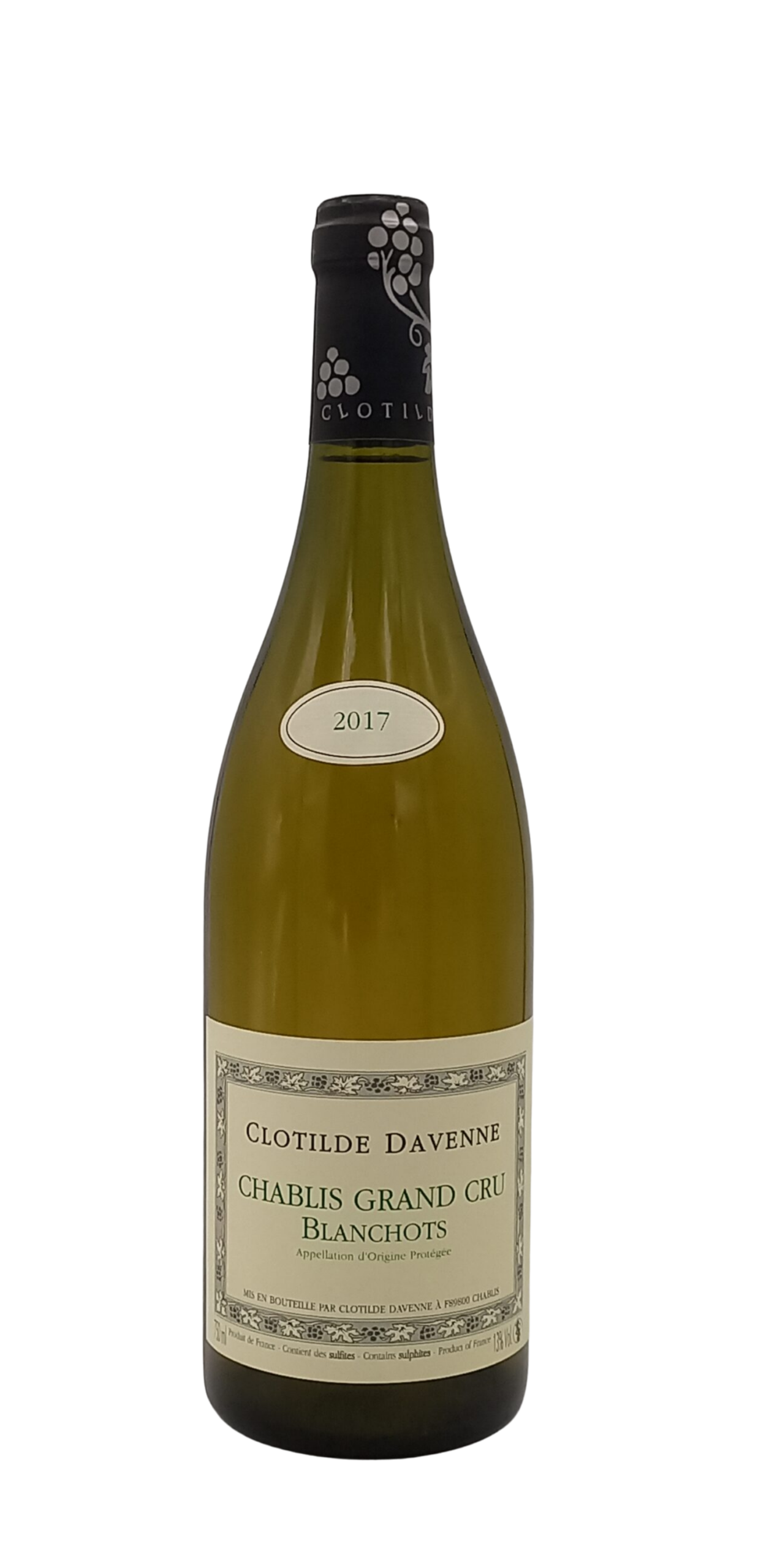 Bourgogne Chablis Grand Cru « Blanchot » 2017 Domaine Davenne Bourgogne Chablis Grand Cru « Blanchot » 2017 Domaine Davenne