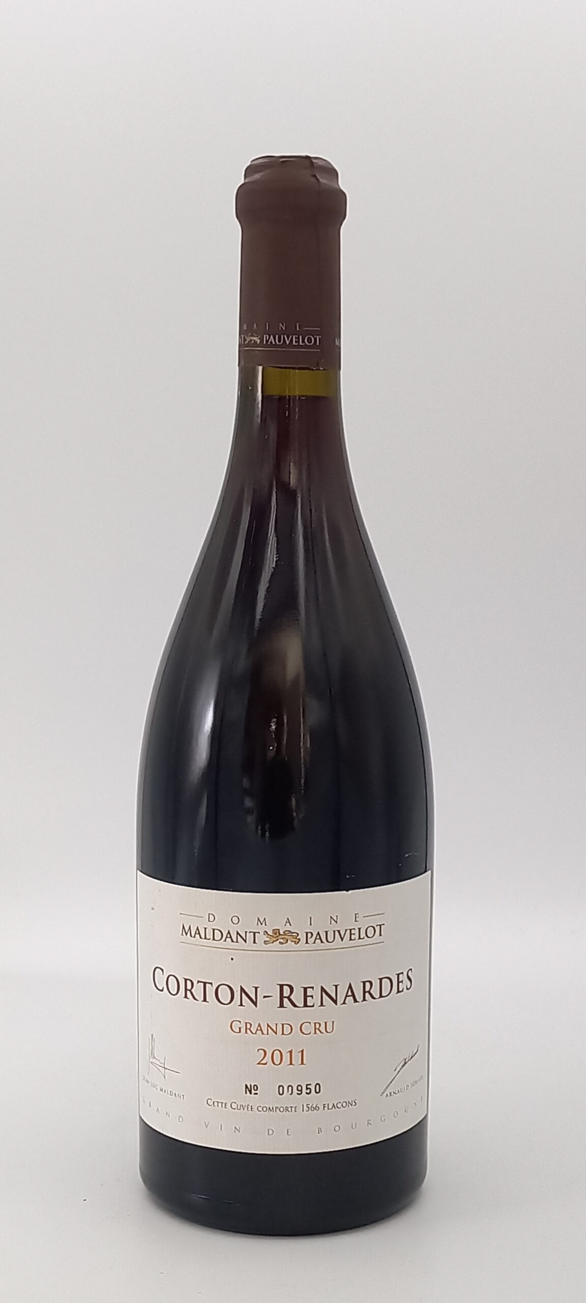 BOURGOGNE CORTON RENARDES GRAND CRU 2011 MALDANT& PAUVELOT