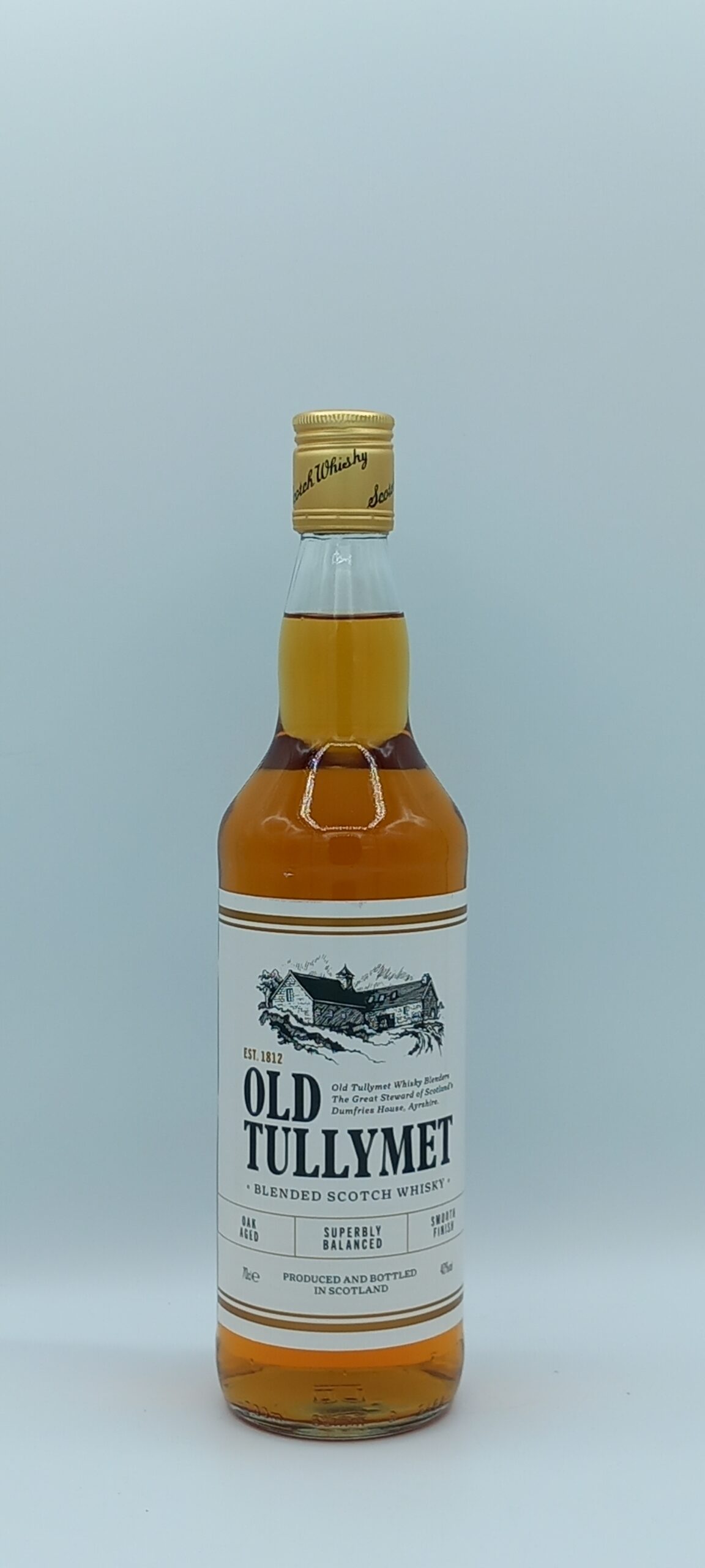 WHISKY BLENDED OLD TULLYMET