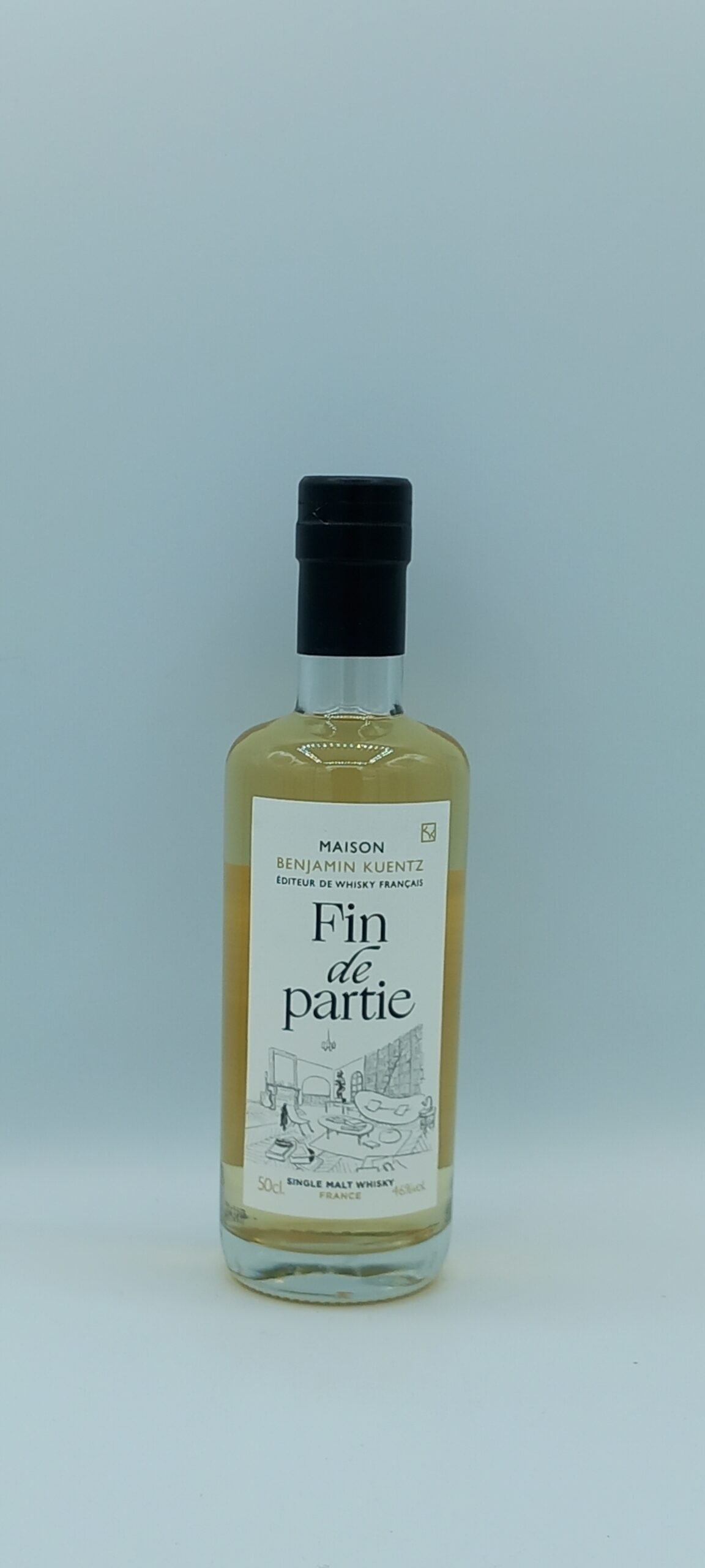 WHISKY FRANCAIS MAISON BENJAMIN KUENTZ FIN DE PARTIE  50 CL