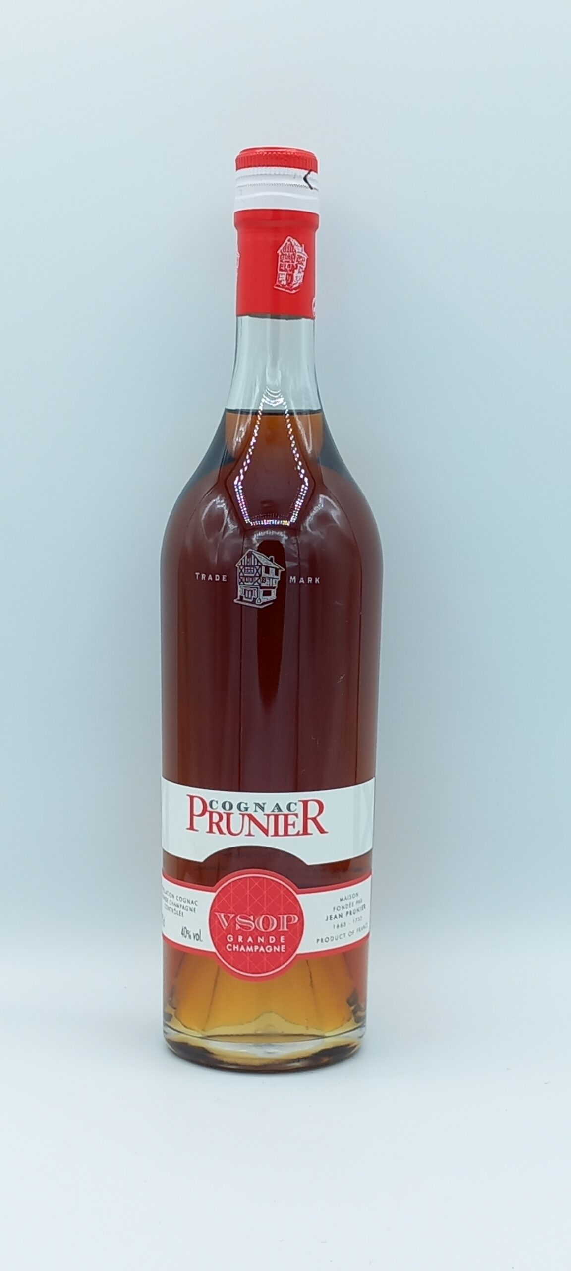 COGNAC VSOP GRANDE CHAMPAGNE MAISON JEAN PRUNIER