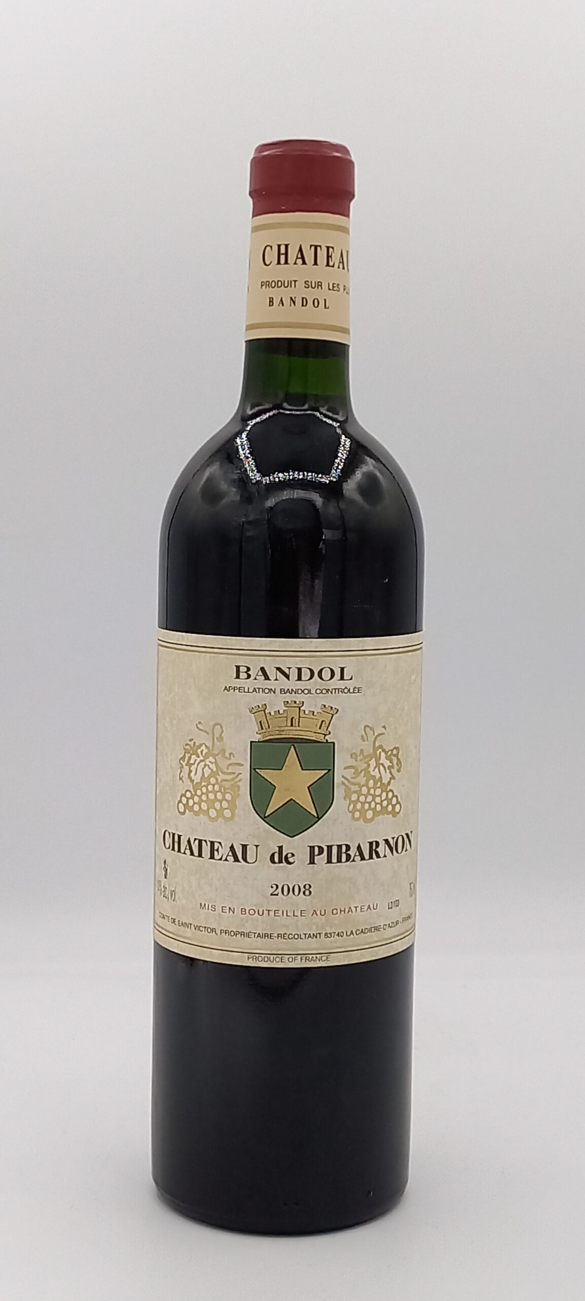 BANDOL 2008 CHATEAU DE PIBARNON