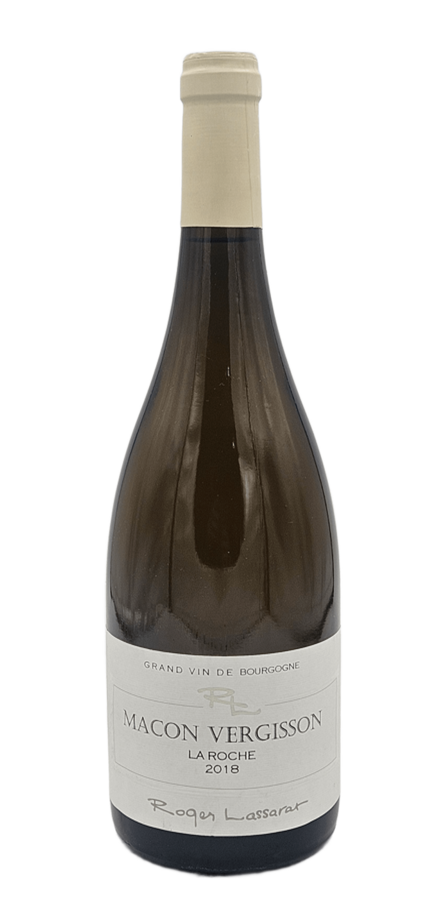 Bourgogne Mâcon Vergisson « La Roche » – Blanc – 2018 – Roger Lassarat Bourgogne Mâcon Vergisson « La Roche » – Blanc – 2018 – Roger Lassarat