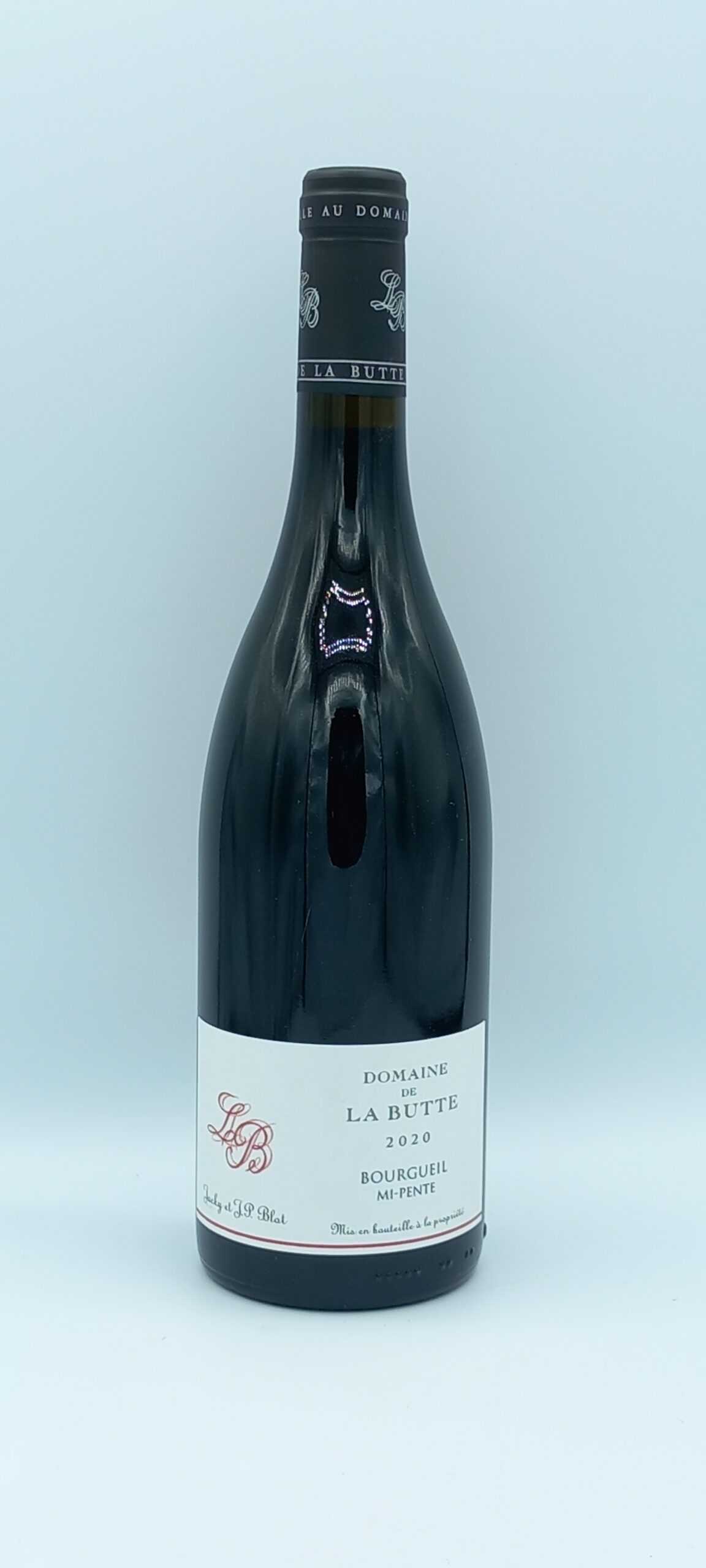 BOURGUEIL MI PENTE 2020 DOMAINE DE LA BUTTE Jacky & J.PH BLOT