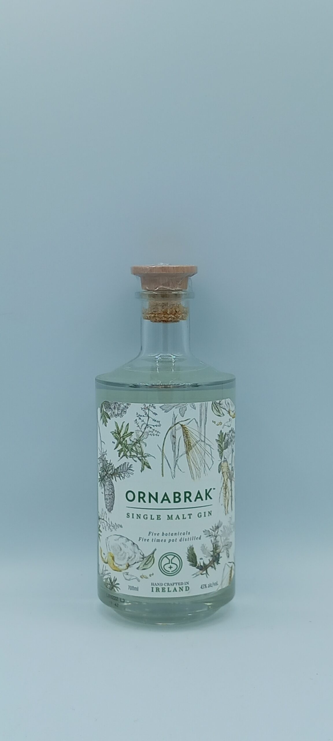 GIN ORNABRAK SINGLE MALT IRELAND