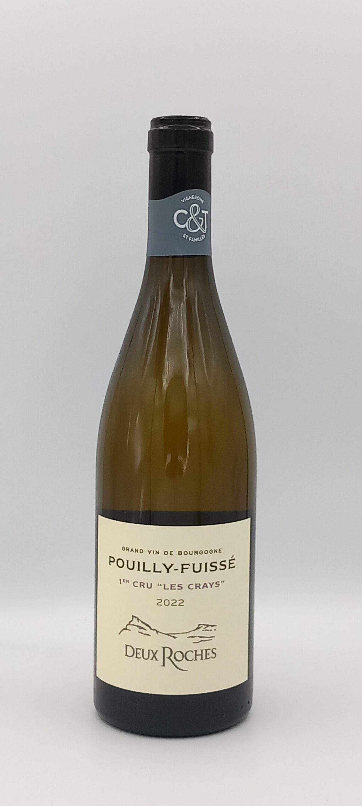 BOURGOGNE POUILLY FUISSE 1ER CRU « LES CRAYS » 2022 DOMAINE DES DEUX ROCHES