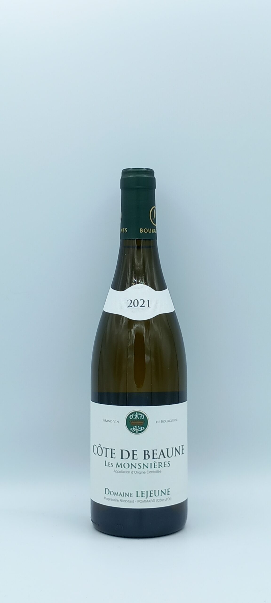 BOURGOGNE COTES DE BEAUNE « LES MONSNIERES » 2021 MAISON LEJEUNE