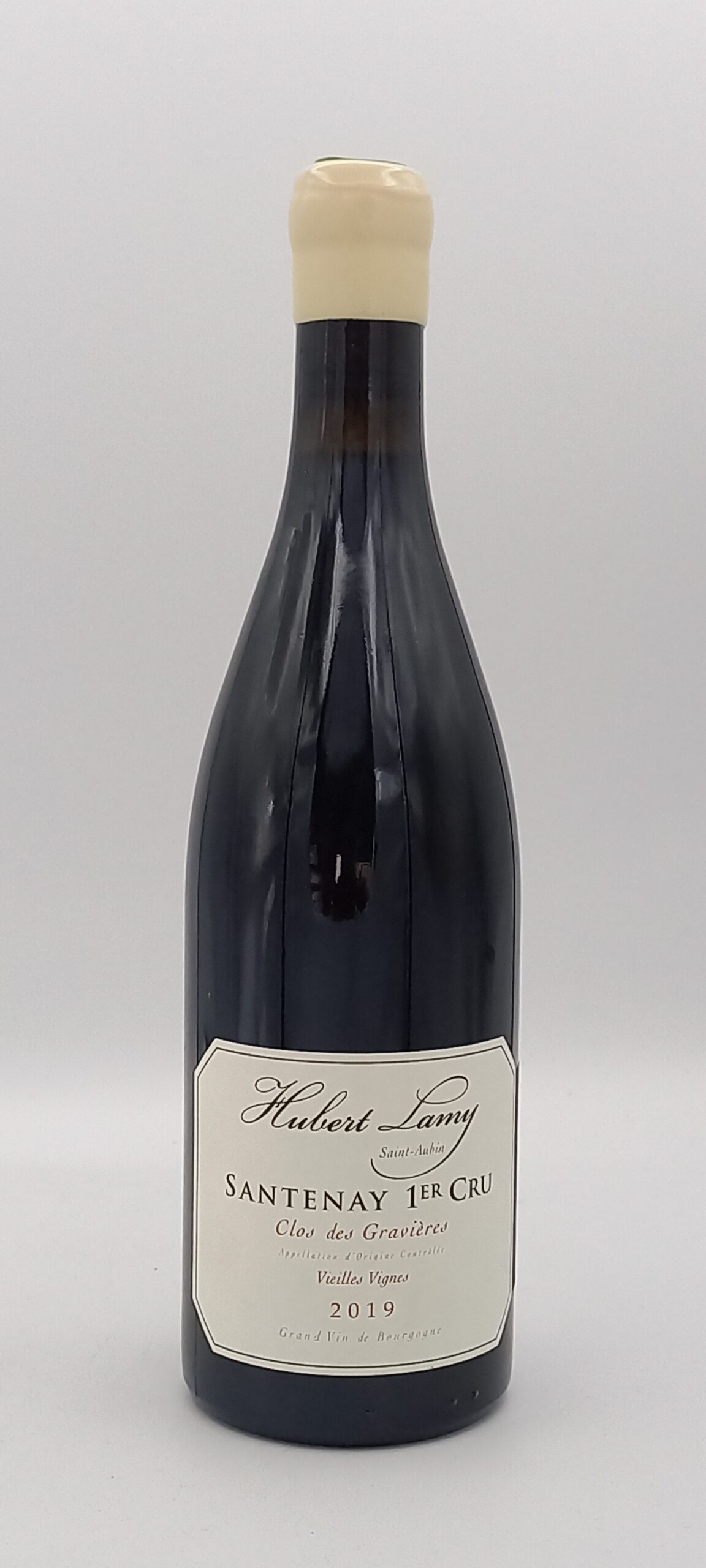 BOURGOGNE SANTENAY 1ER CRU CLOS DES GRAVIERES 2019 HUBERT LAMY