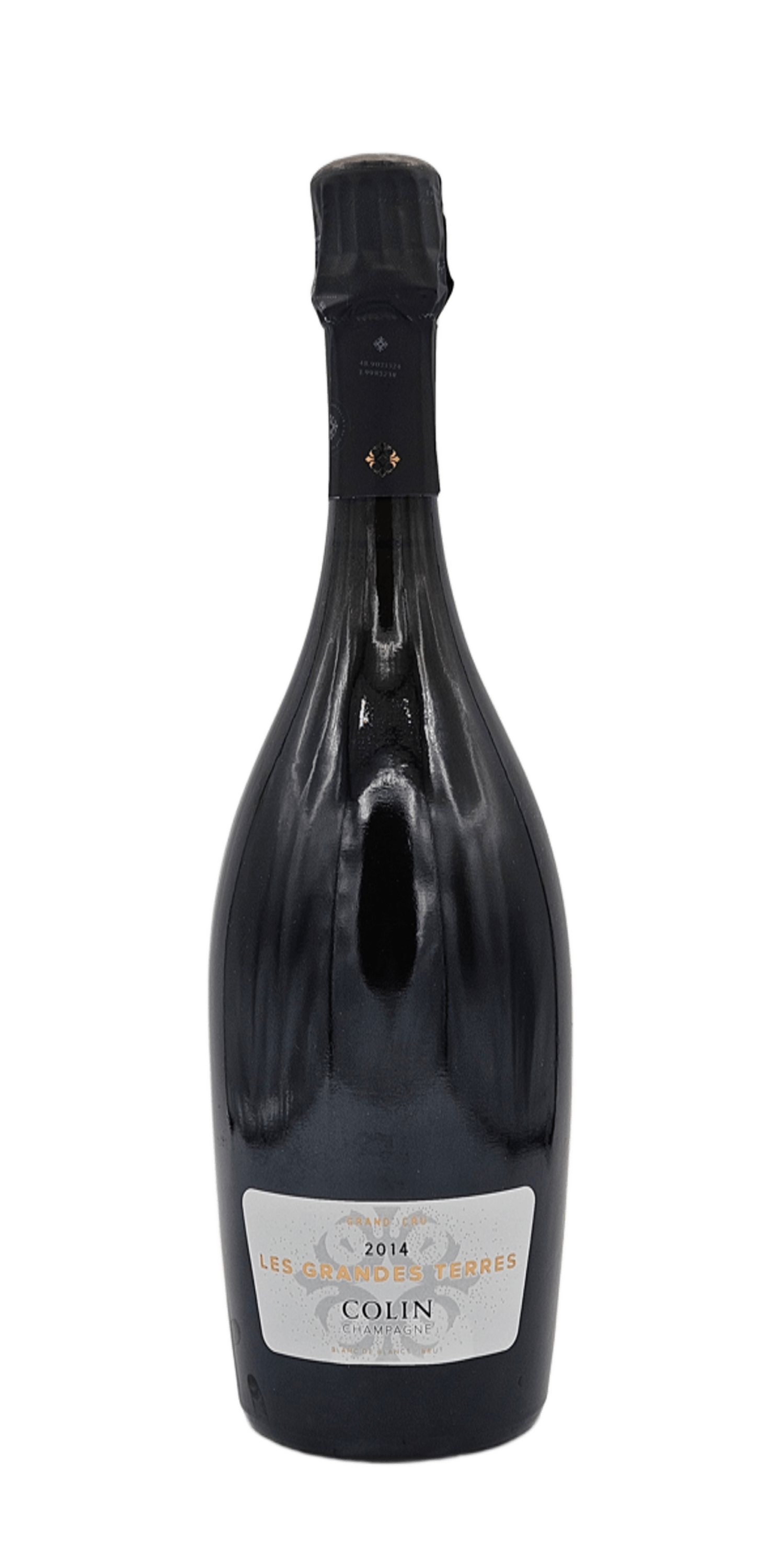 Champagne Brut Grand Cru Blanc de Blancs « Les Grandes Terres » – Millésime 2014 – Colin Champagne Brut Grand Cru Blanc de Blancs « Les Grandes Terres » – Millésime 2014 – Colin