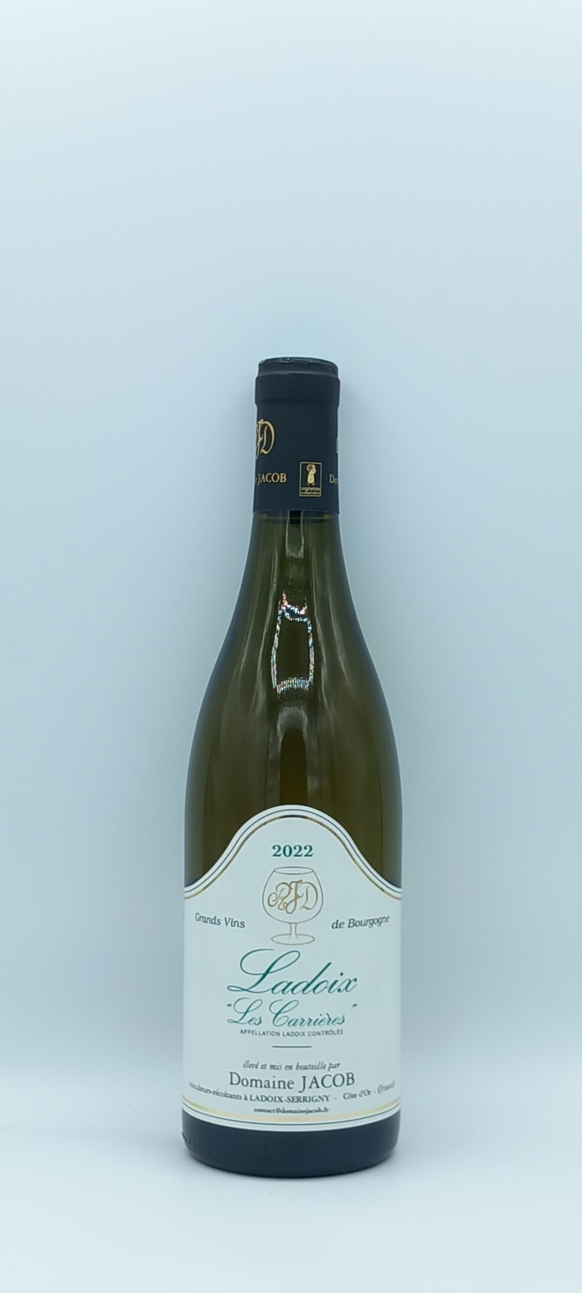 BOURGOGNE LADOIX LES CARRIERES BLANC 2022 DOMAINE JACOB