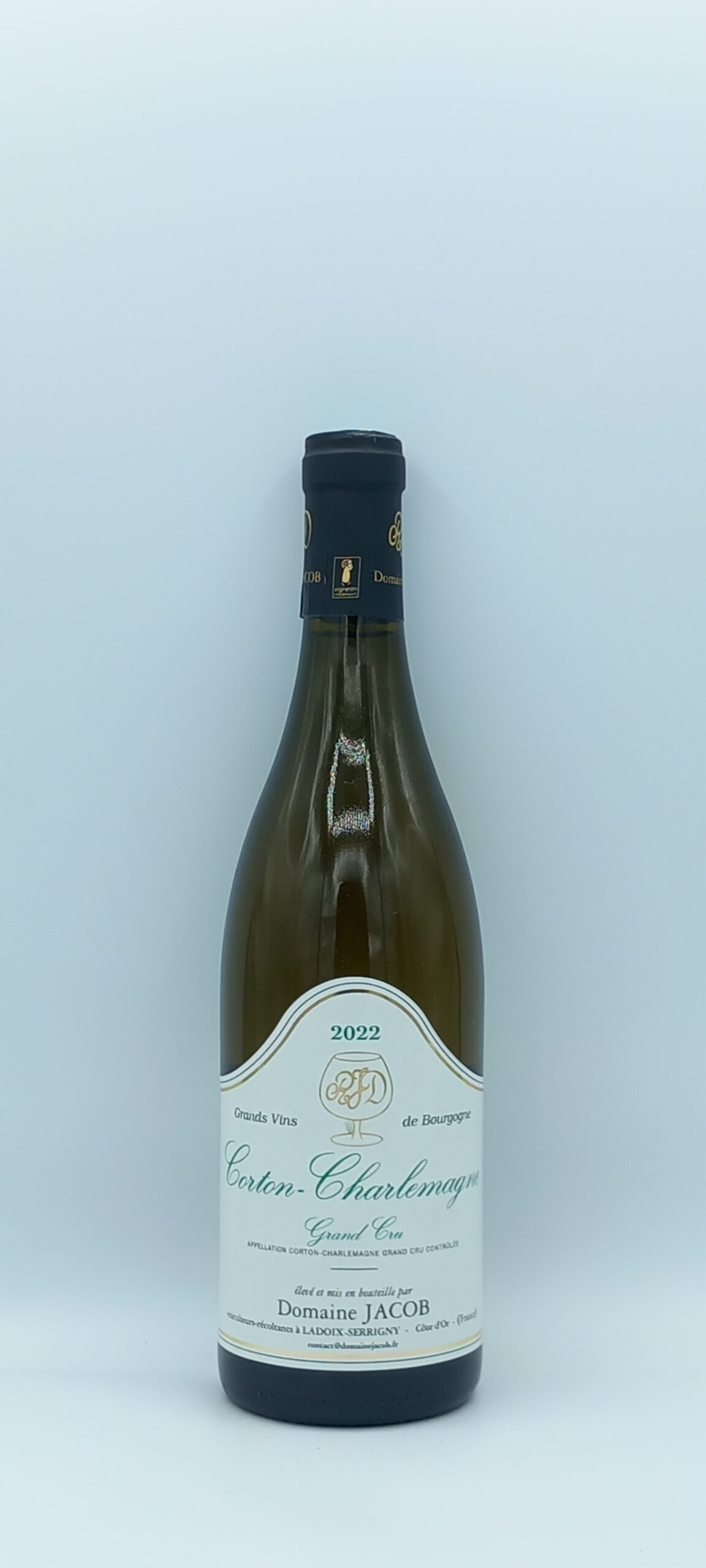 BOURGOGNE CORTON CHARLEMAGNE GRAND CRU BLANC 2022 DOMAINE JACOB