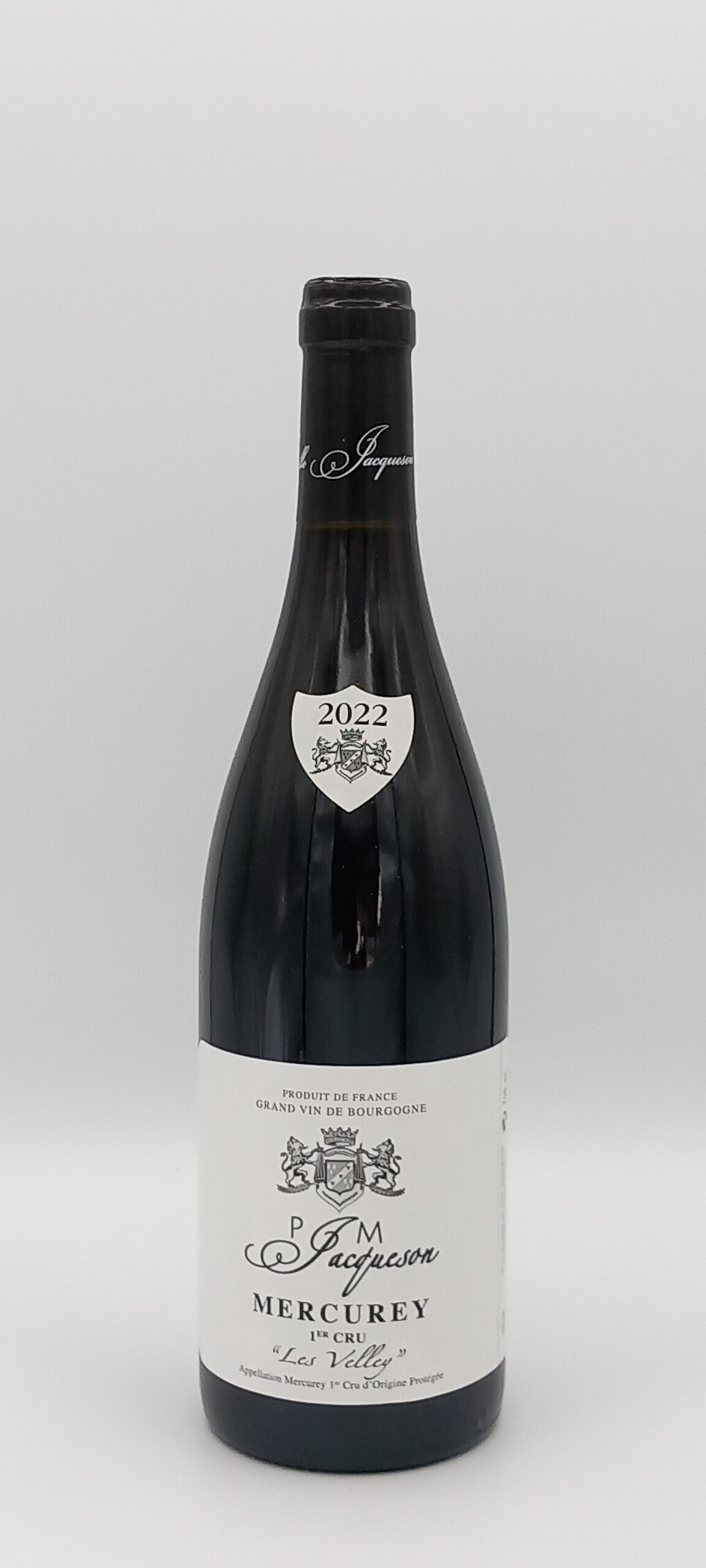 BOURGOGNE MERCUREY 1ER CRU LES VELLEYS 2022 ROUGE JACQUESON