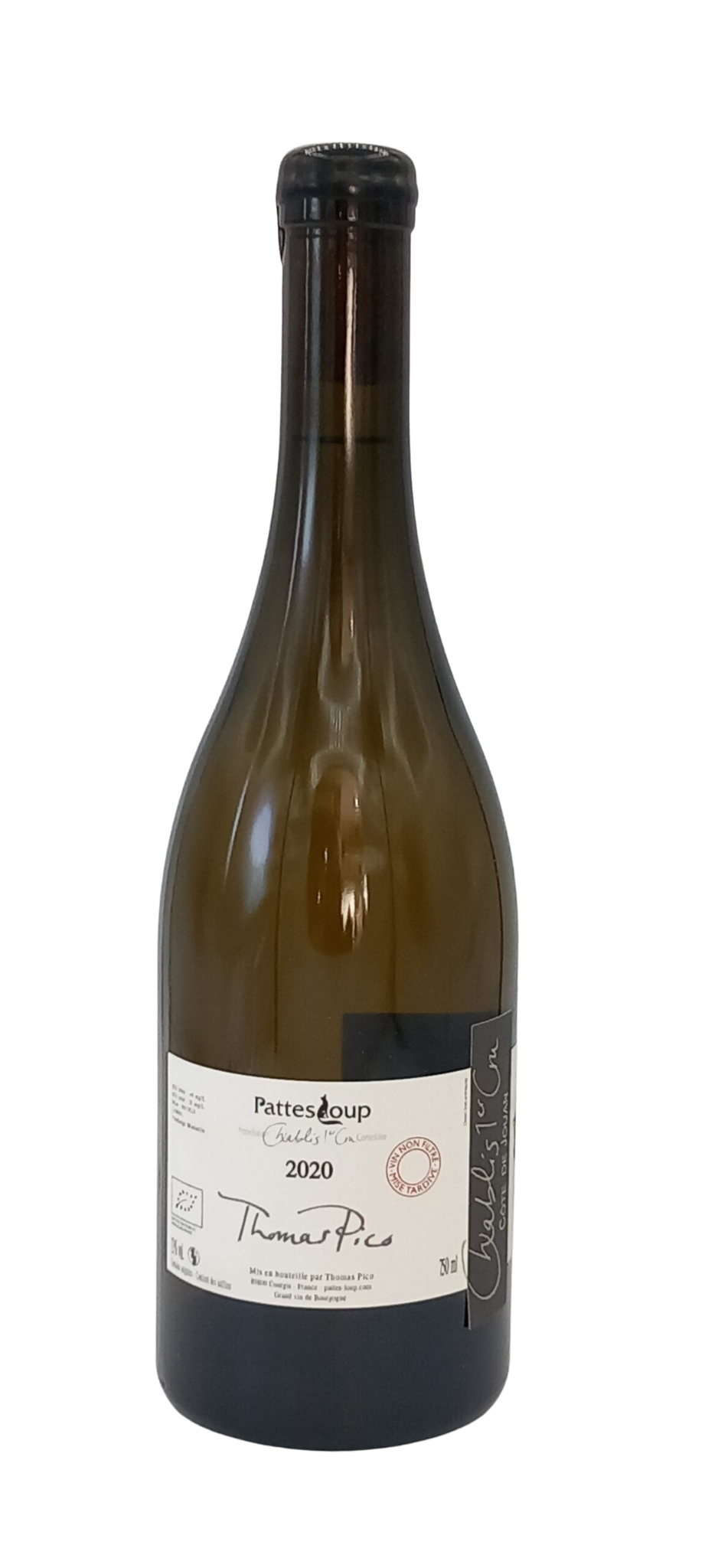 BOURGOGNE CHABLIS 1ER CRU « COTE DE JOUAN » 2020 BIO DOMAINE PATTES LOUPS
