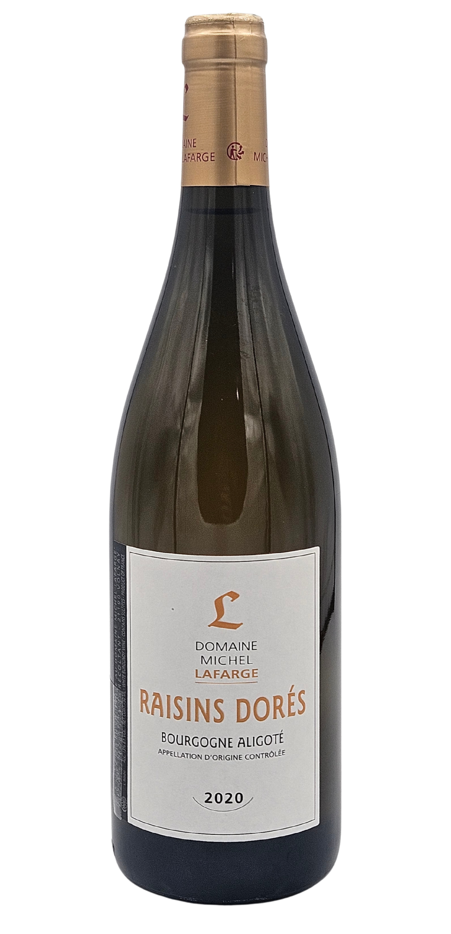 Bourgogne Aligoté « Raisins Dorés » – Blanc – 2020 – Domaine Lafarge