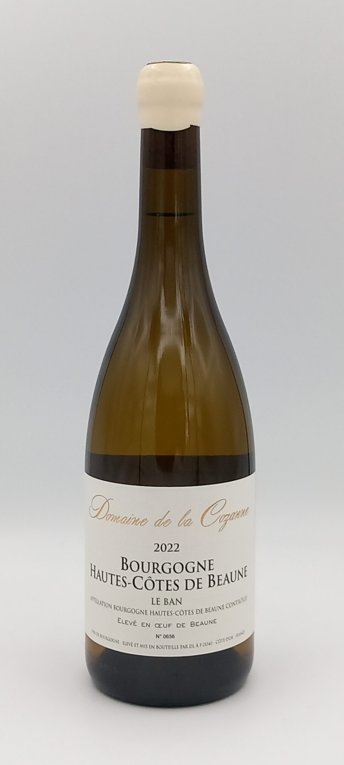BOURGOGNE HAUTES COTES DE BEAUNE BLANC 2022 LE BAN DOMAINE DE COZANNE