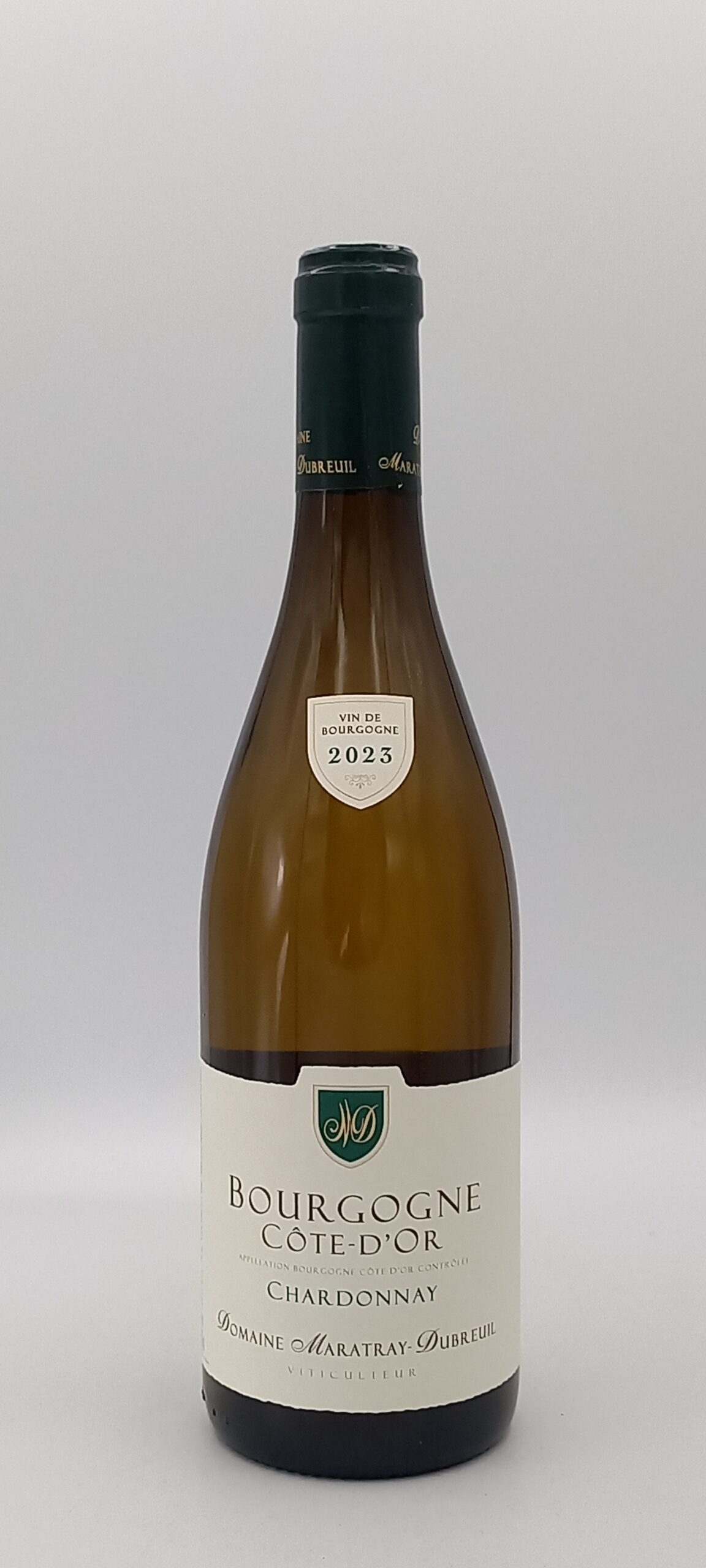 BOURGOGNE COTE D’OR CHARDONNAY BLANC 2023 DOMAINE MARATRAY DUBREUIL