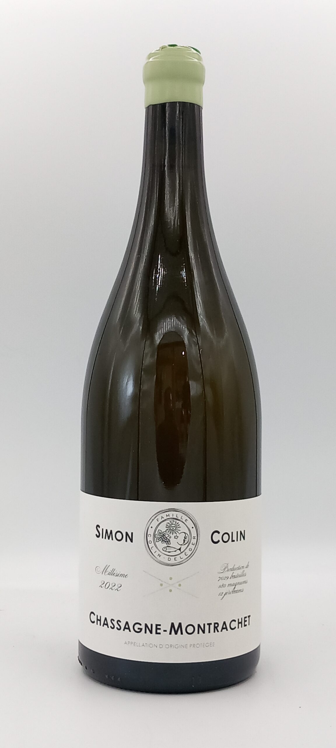 BOURGOGNE MAGNUM CHASSAGNE MONTRACHET BLANC 2022 DOMAINE SIMON COLIN