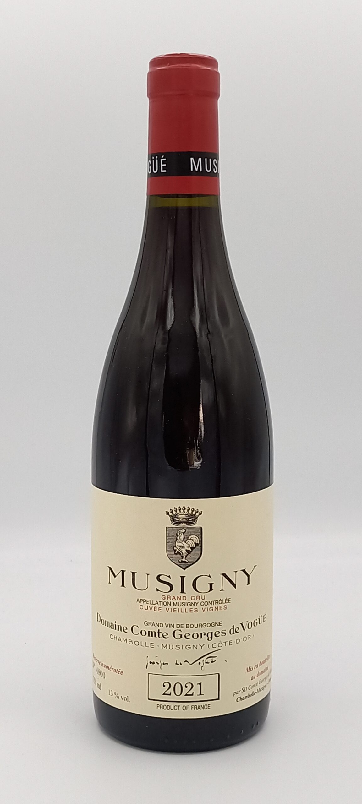 BOURGOGNE MUSIGNY GRAND CRU 2021 DOMAINE DU COMTE DE VOGUE