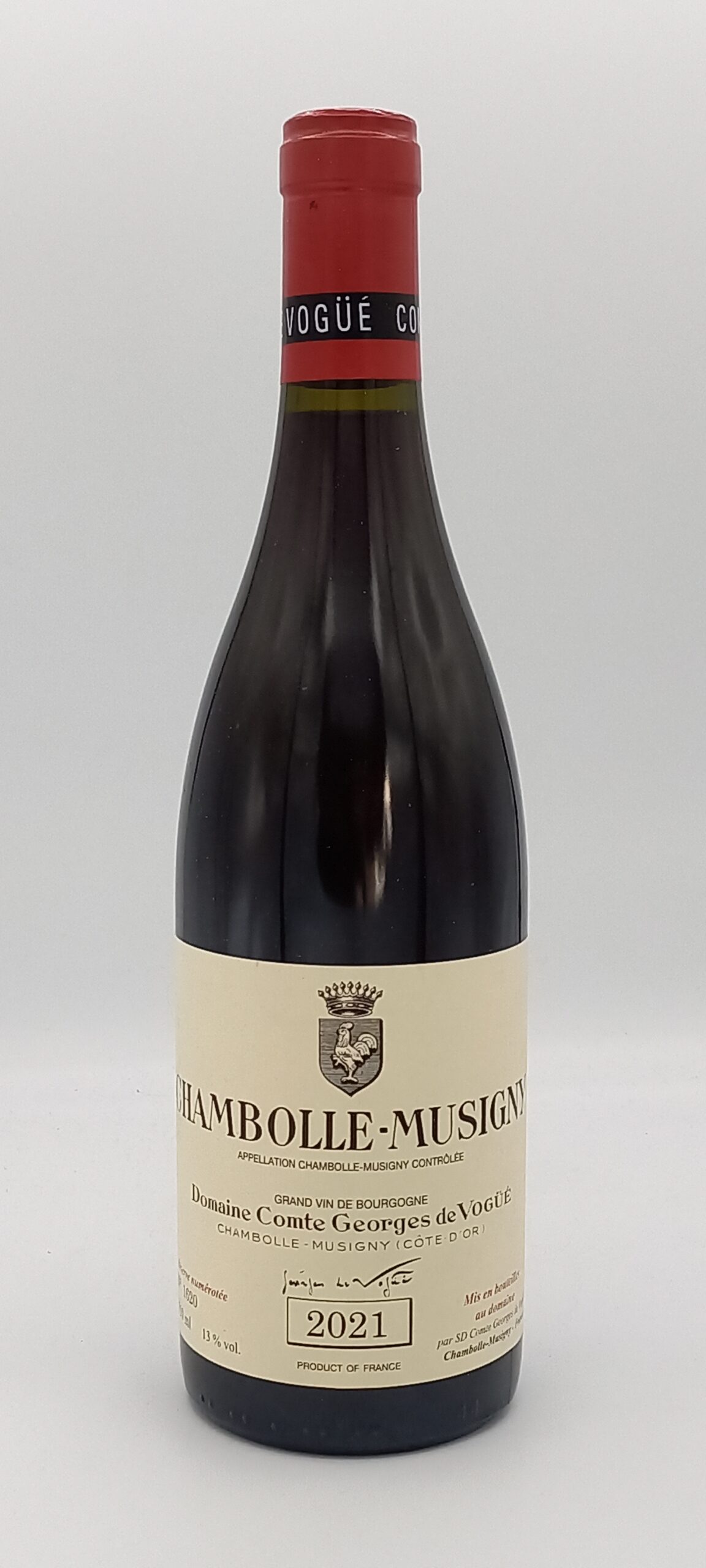 BOURGOGNE CHAMBOLLE MUSIGNY 2021 DOMAINE DU COMTE DE VOGUE