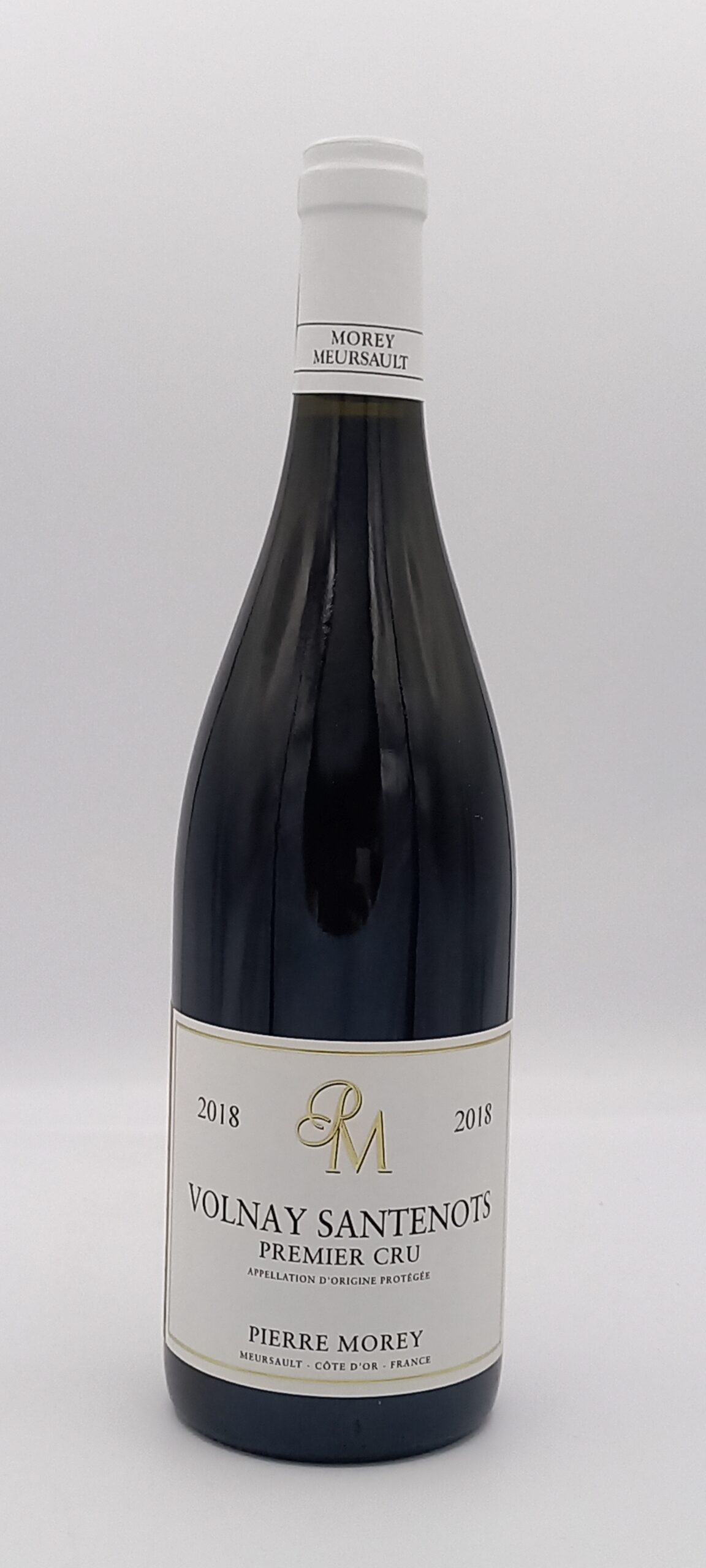BOURGOGNE VOLNAY 1 ER CRU SANTENOTS ROUGE 2018 DOMAINE PIERRE MOREY