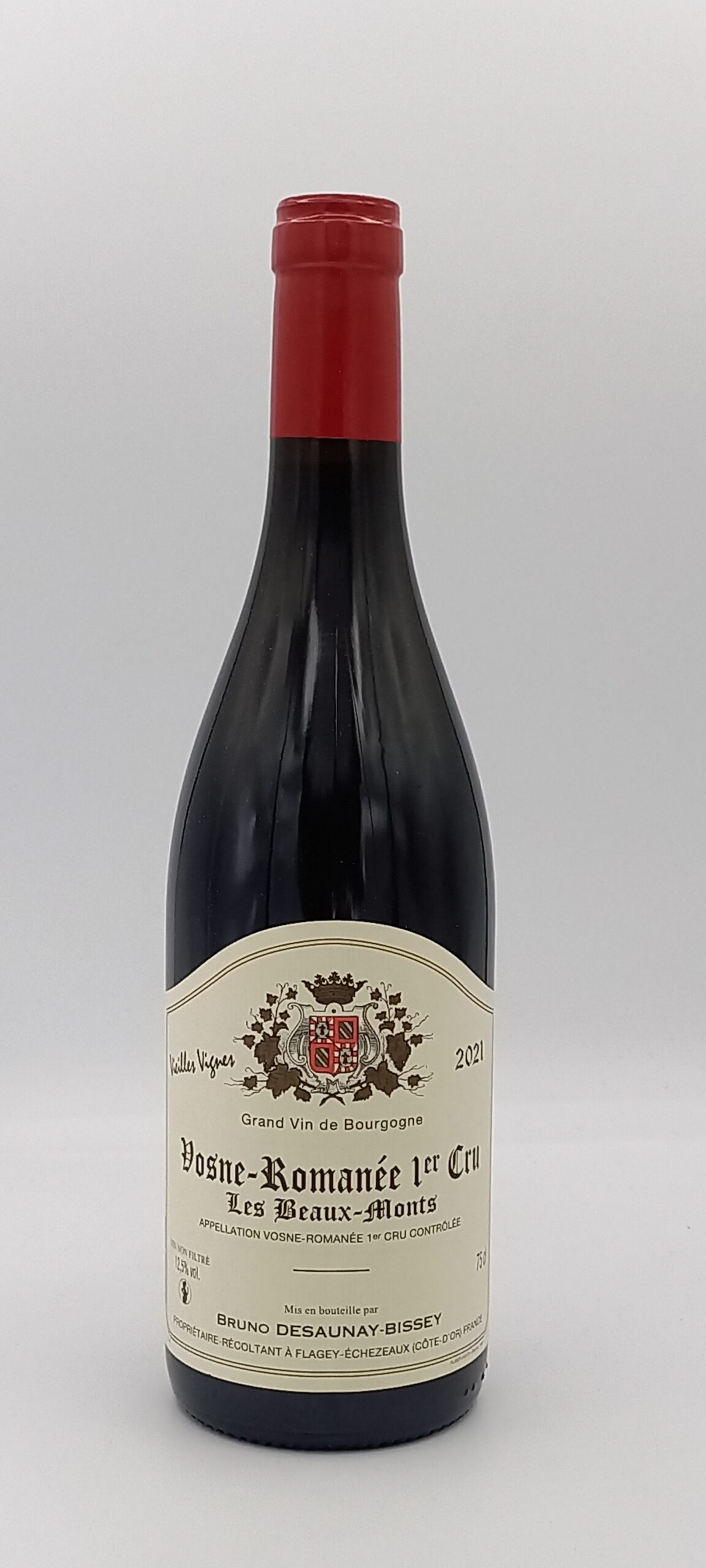 BOURGOGNE VOSNE ROMANEE 1ER CRU 2021 LES BEAUX MONTS DOMAINE DESAUNAY BISSEY