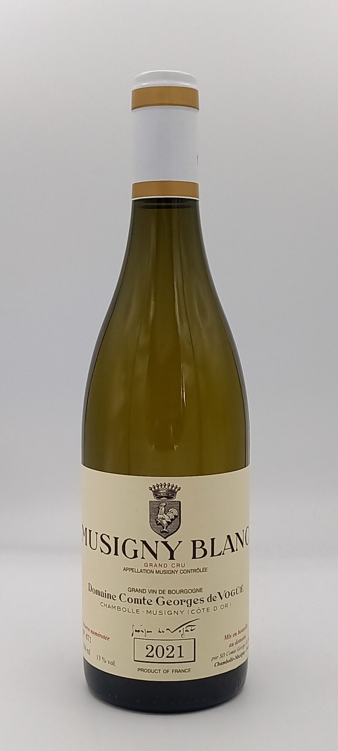 BOURGOGNE MUSIGNY GRAND CRU 2021 BLANC DOMAINE DU COMTE DE VOGUE