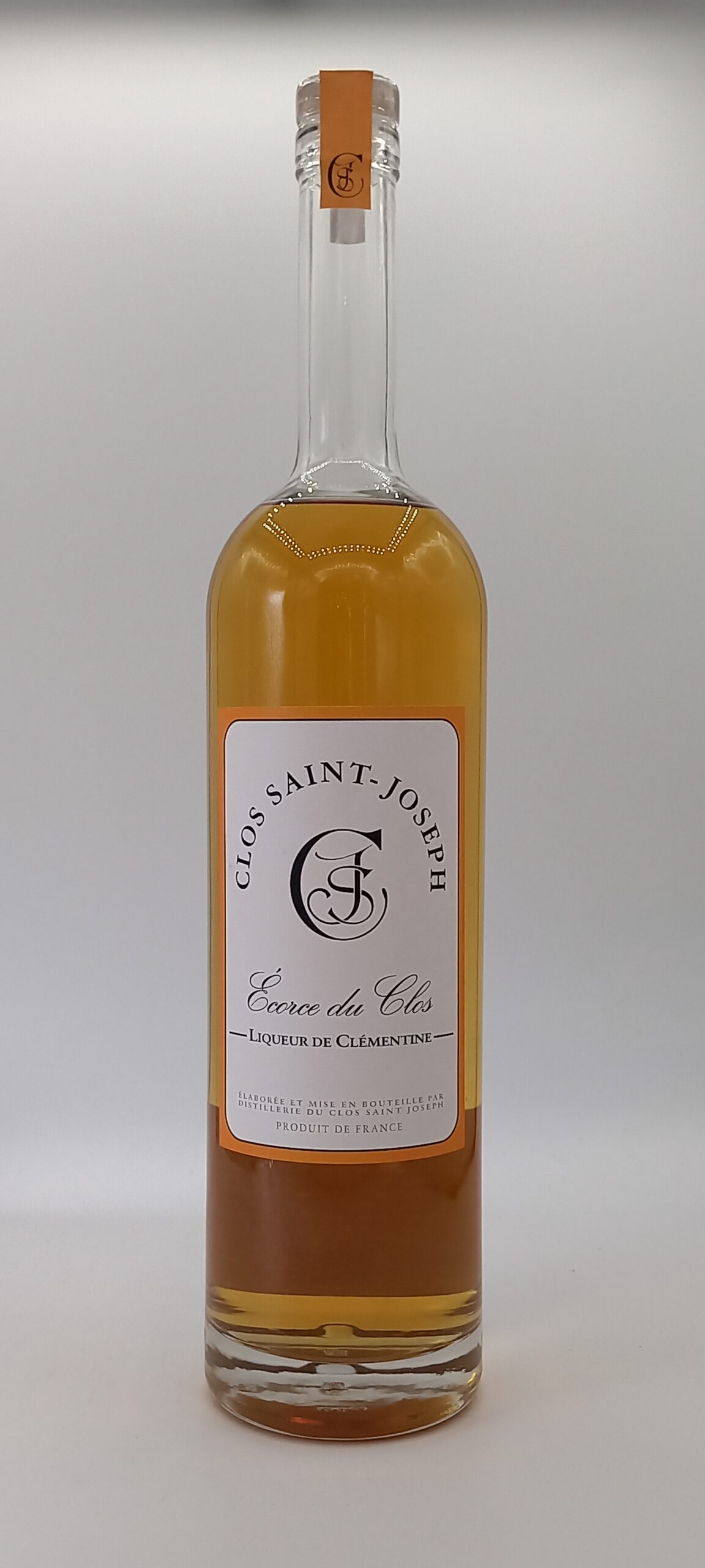 ECORCE DU CLOS LIQUEUR DE CLEMENTINE 3 L 37% CLOS ST JOSEPH