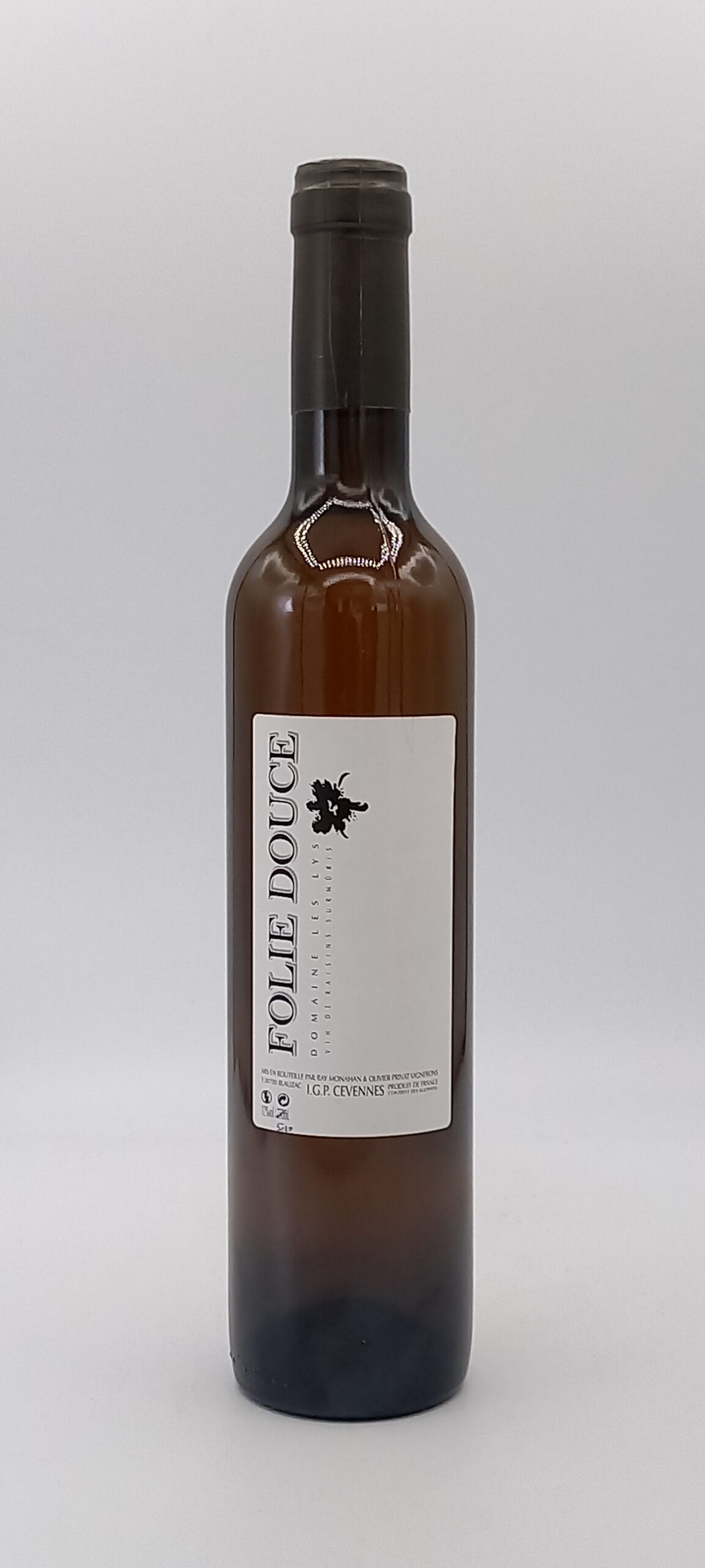 LANGUEDOC FOLIE DOUCE VIN MOELLEUX DOMAINE LES LYS
