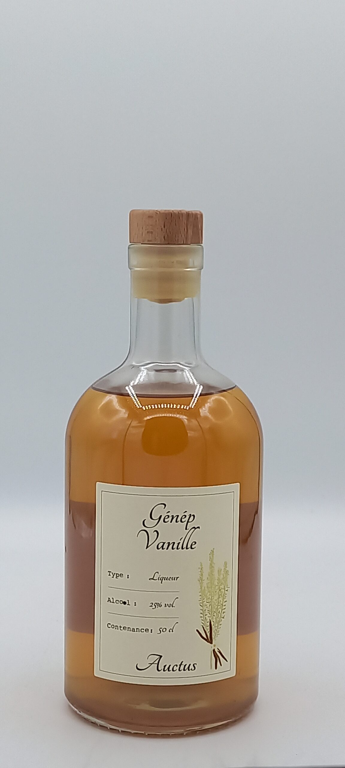 LIQUEUR GENEPI VANILLE 50CL AUCTUS DISTILLERIE
