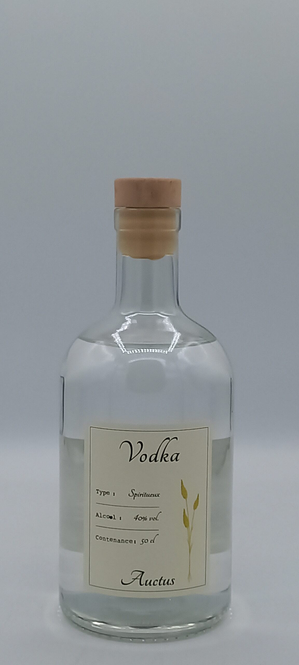 LIQUEUR VODKA 50CL AUCTUS DISTILLERIE