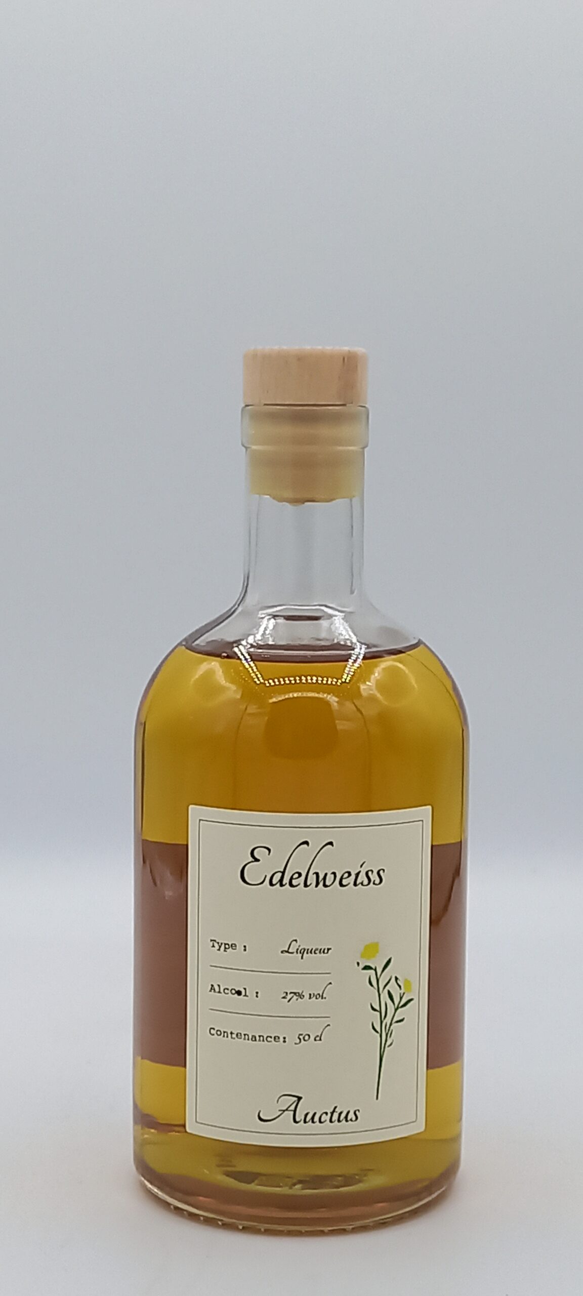 LIQUEUR EDELWEISS 50CL AUCTUS DISTILLERIE