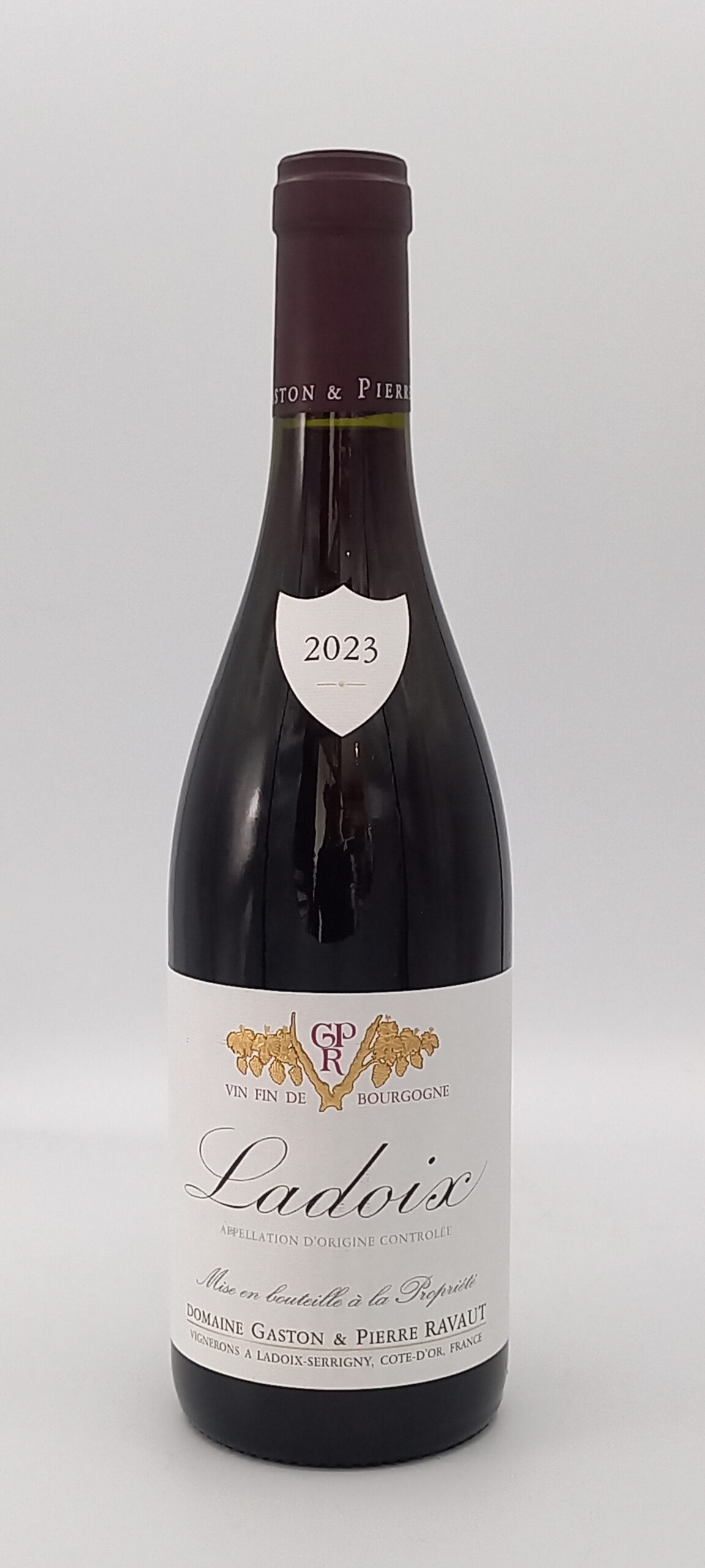 BOURGOGNE LADOIX ROUGE 2023 DOMAINE GASTON ET PIERRE RAVAUT