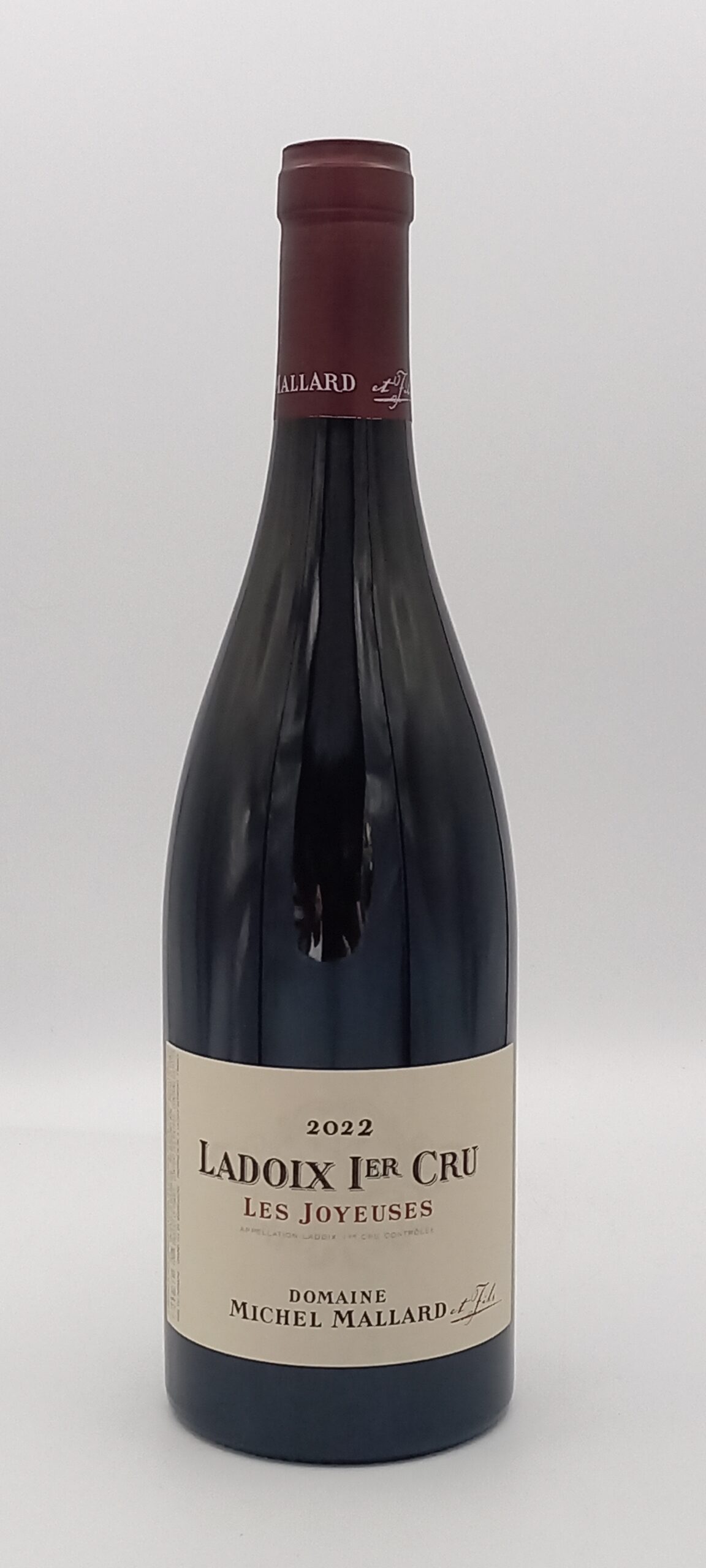 BOURGOGNE LADOIX 1ER CRU JOYEUSES ROUGE DOMAINE MICHEL MALLARD 2022