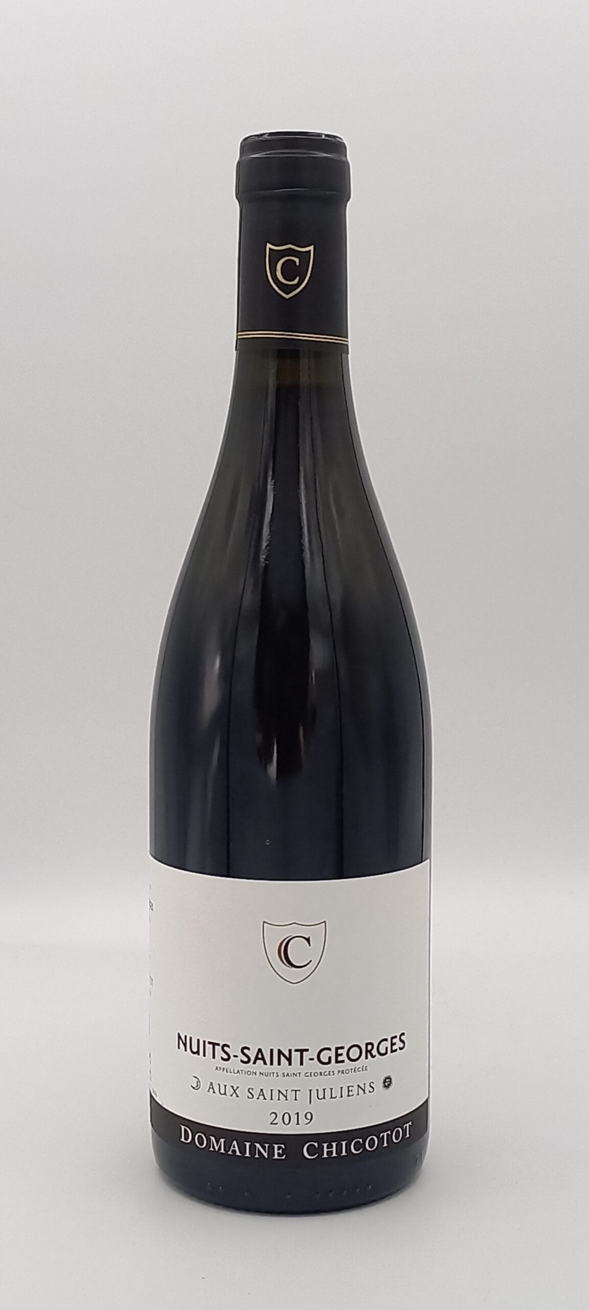 BOURGOGNE NUITS ST GEORGES « LES SAINT JULIENS » 2019  DOMAINE CHICOTOT