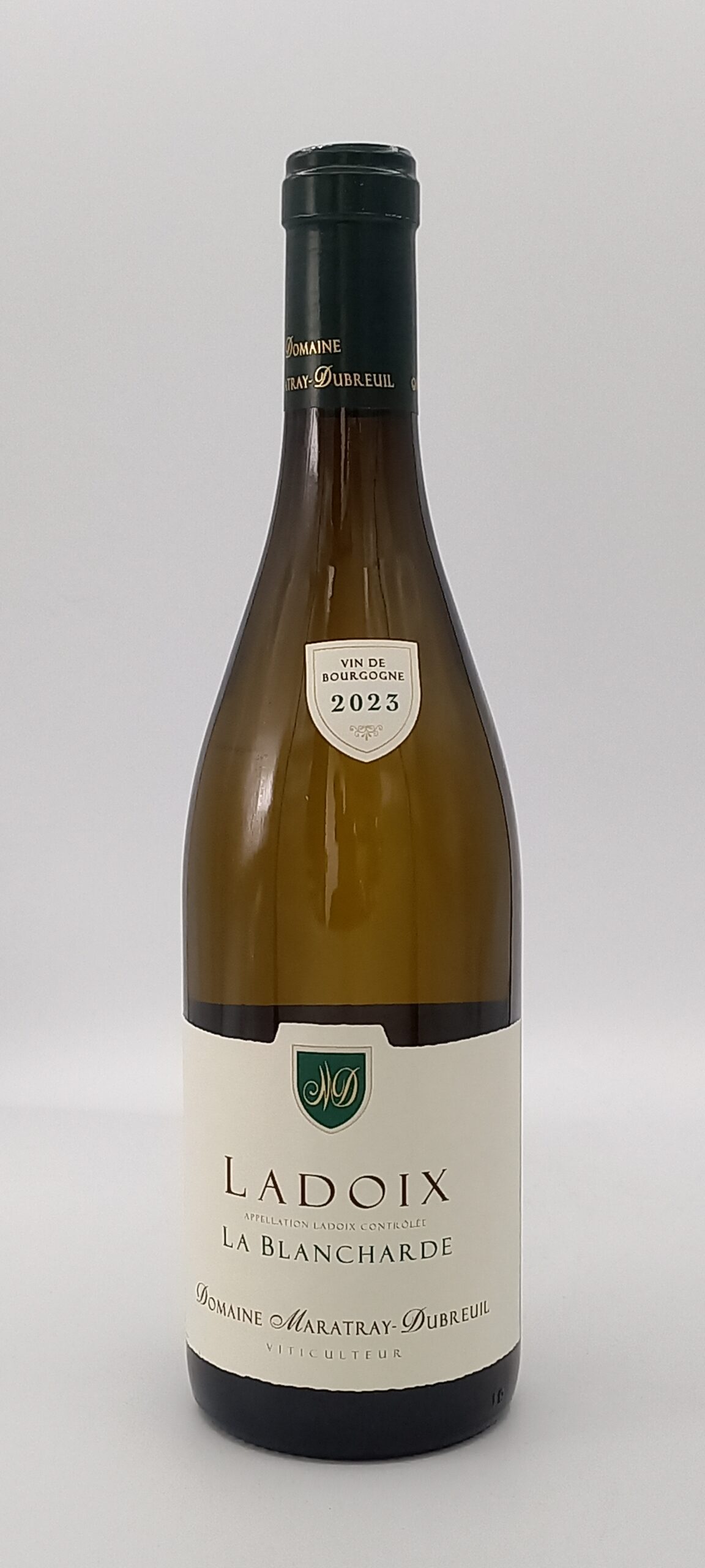 BOURGOGNE LADOIX « LA BLANCHARDE » 2023 BLANC DOMAINE MARATRAY DUBREUIL